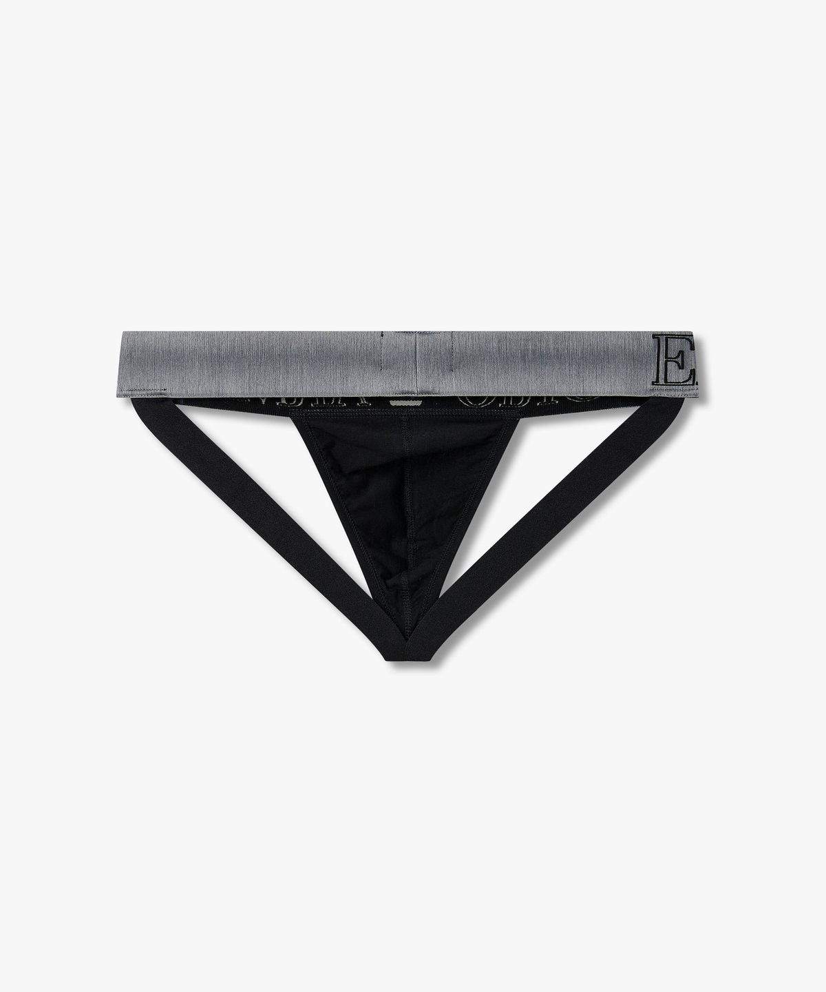 엠포리오 아르마니 언더웨어(EMPORIO ARMANI UNDERWEAR) 남성 아웃라인 로고 밴딩 작스트랩_블랙 0816110002