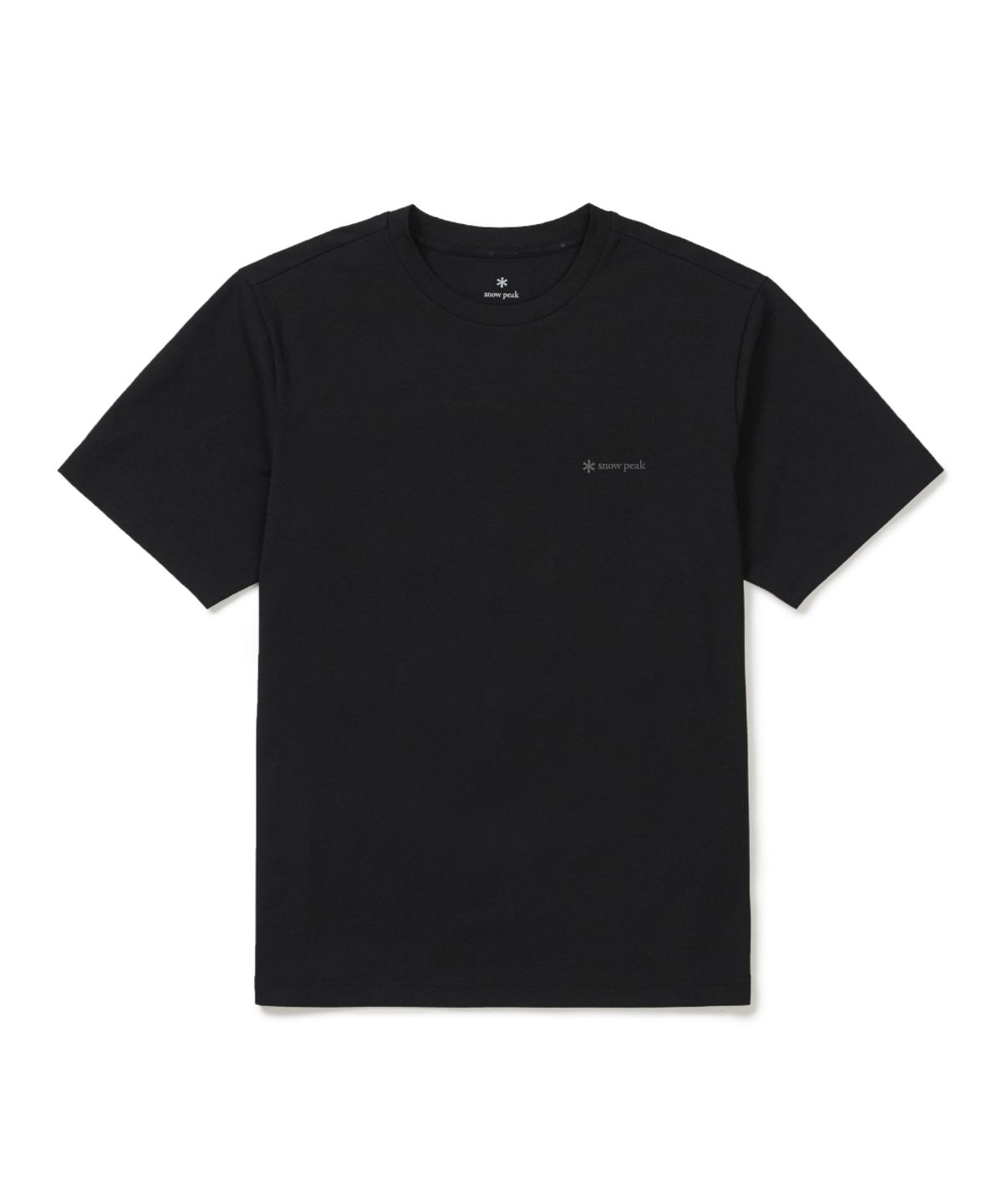 스노우피크 어패럴(SNOWPEAK APPAREL) 리젠 퀵드라이 그래픽 반팔 티셔츠 (S26MUTTS52) Black