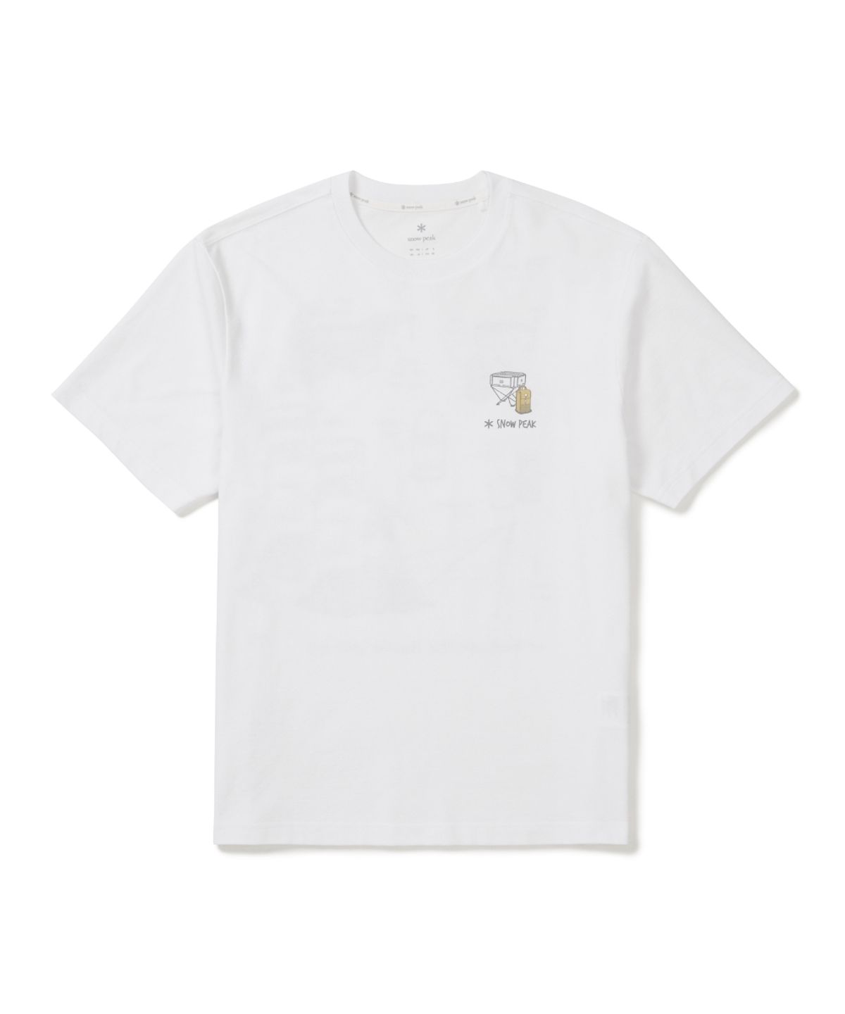 스노우피크 어패럴(SNOWPEAK APPAREL) 소로나 기어 반팔 티셔츠 (S26MUFTS06) White