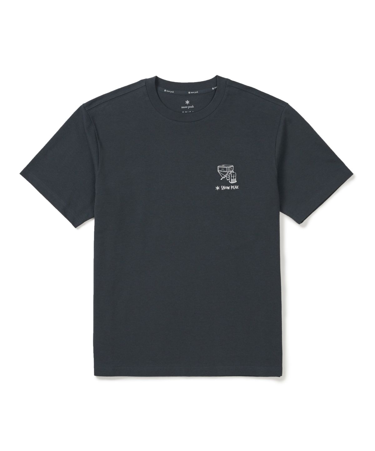 스노우피크 어패럴(SNOWPEAK APPAREL) 소로나 기어 반팔 티셔츠 (S26MUFTS06) Vintage Blue