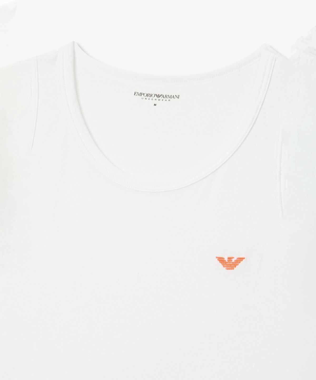 엠포리오 아르마니 언더웨어(EMPORIO ARMANI UNDERWEAR) 남성 스트레치 코튼 라운지 탱크탑_화이트 0816113001