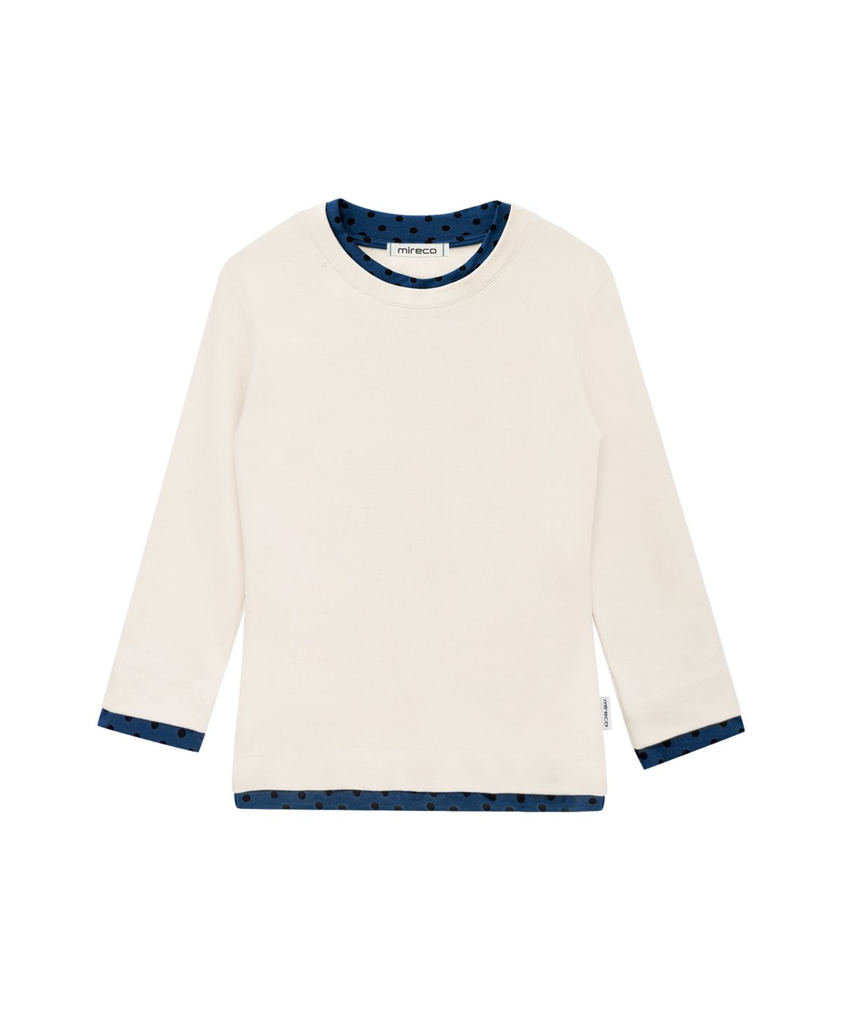 미레코(MIRECO) MINI DOT TRIM T IVORY
