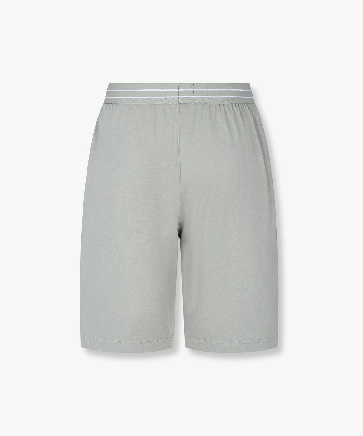 엠포리오 아르마니 언더웨어(EMPORIO ARMANI UNDERWEAR) 남성 로고 패치 밴딩 라운지 쇼츠_그레이 0816131022