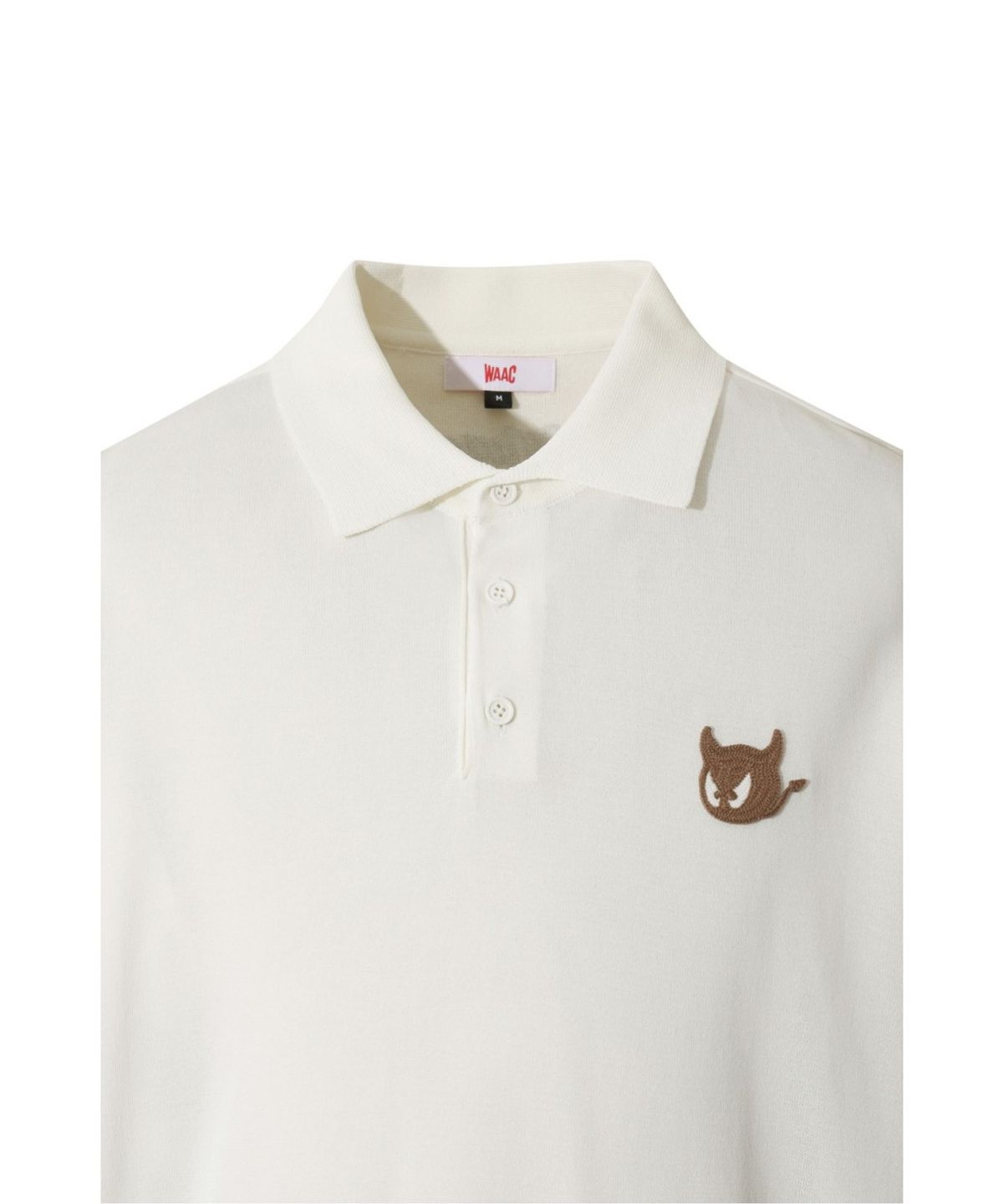 왁(WAAC) WTO Color Block Knit Polo WMWAS26130IVX