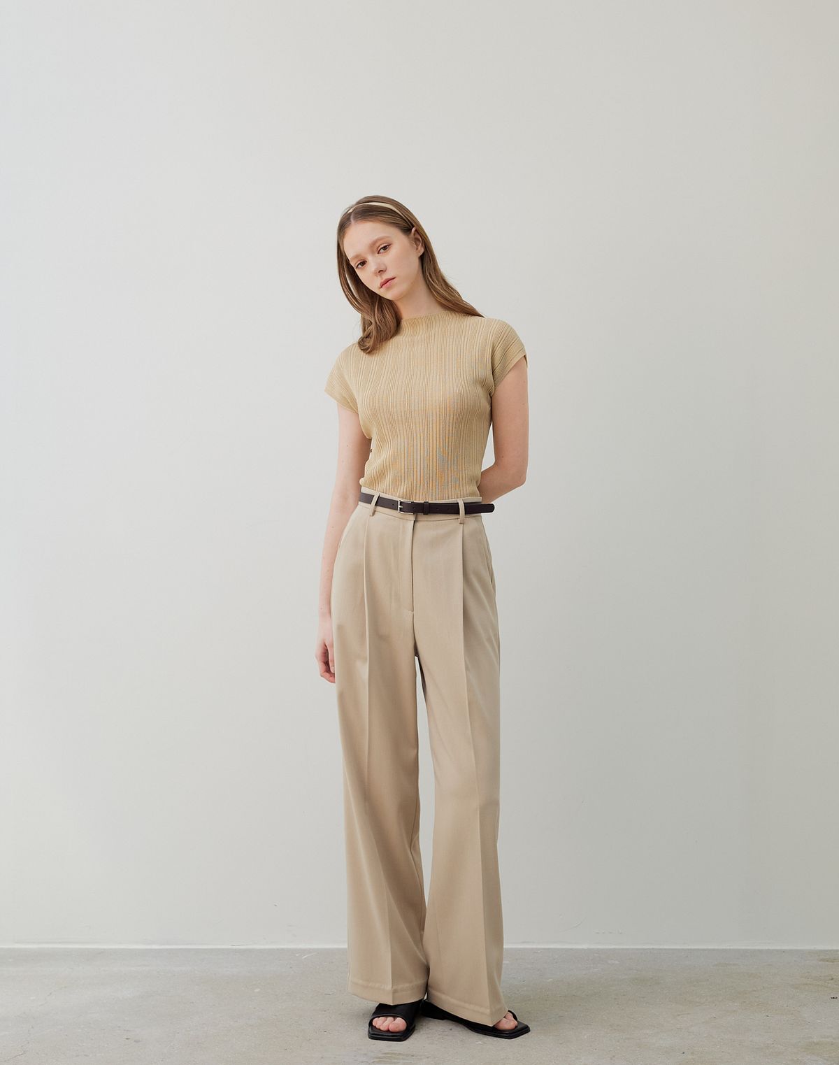 누토프(NUTOFFE) Linen Knit_Beige