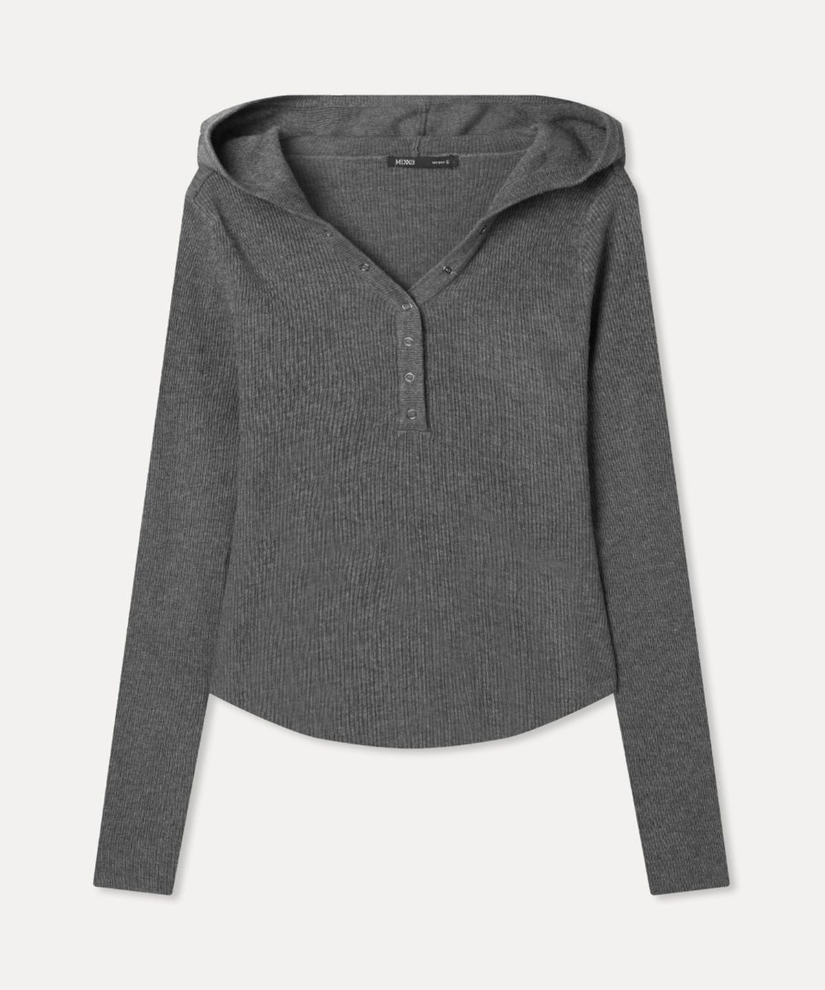 미쏘(MIXXO) 슬림 후드 풀오버_MIWKAG450T