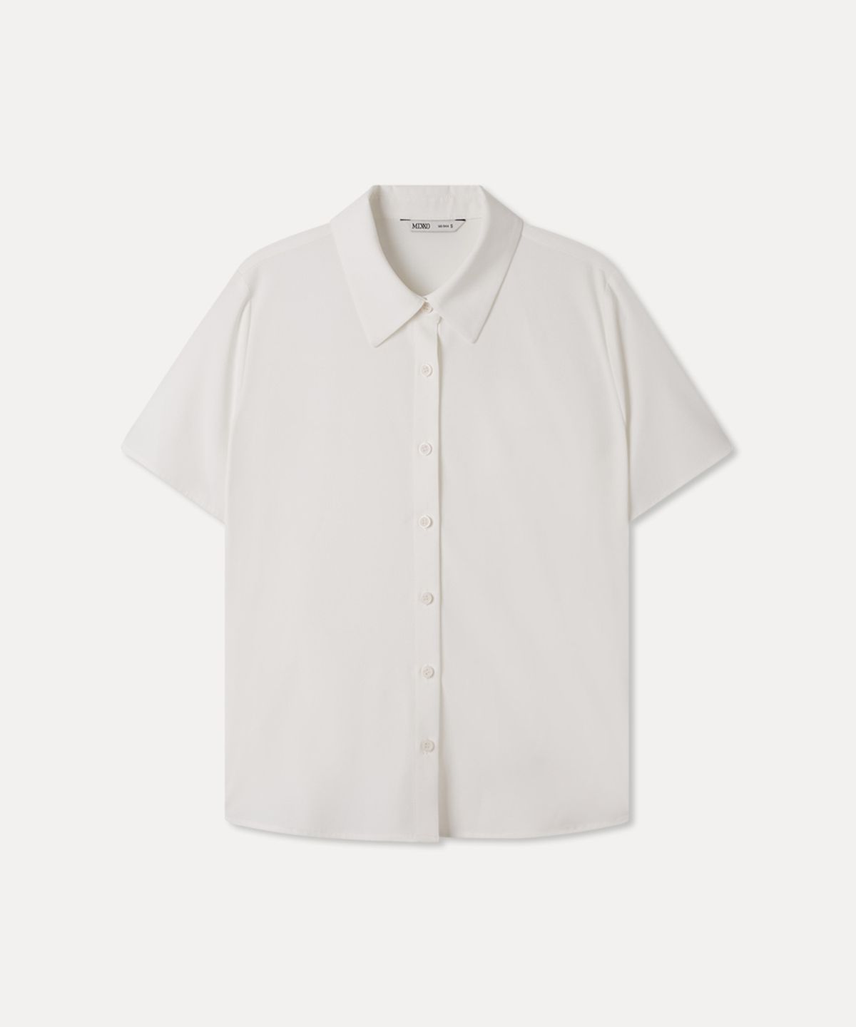 미쏘(MIXXO) 링클프리 반팔 블라우스