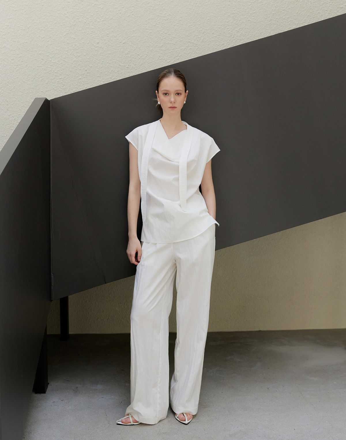 누토프(NUTOFFE) Er Pants_Ivory
