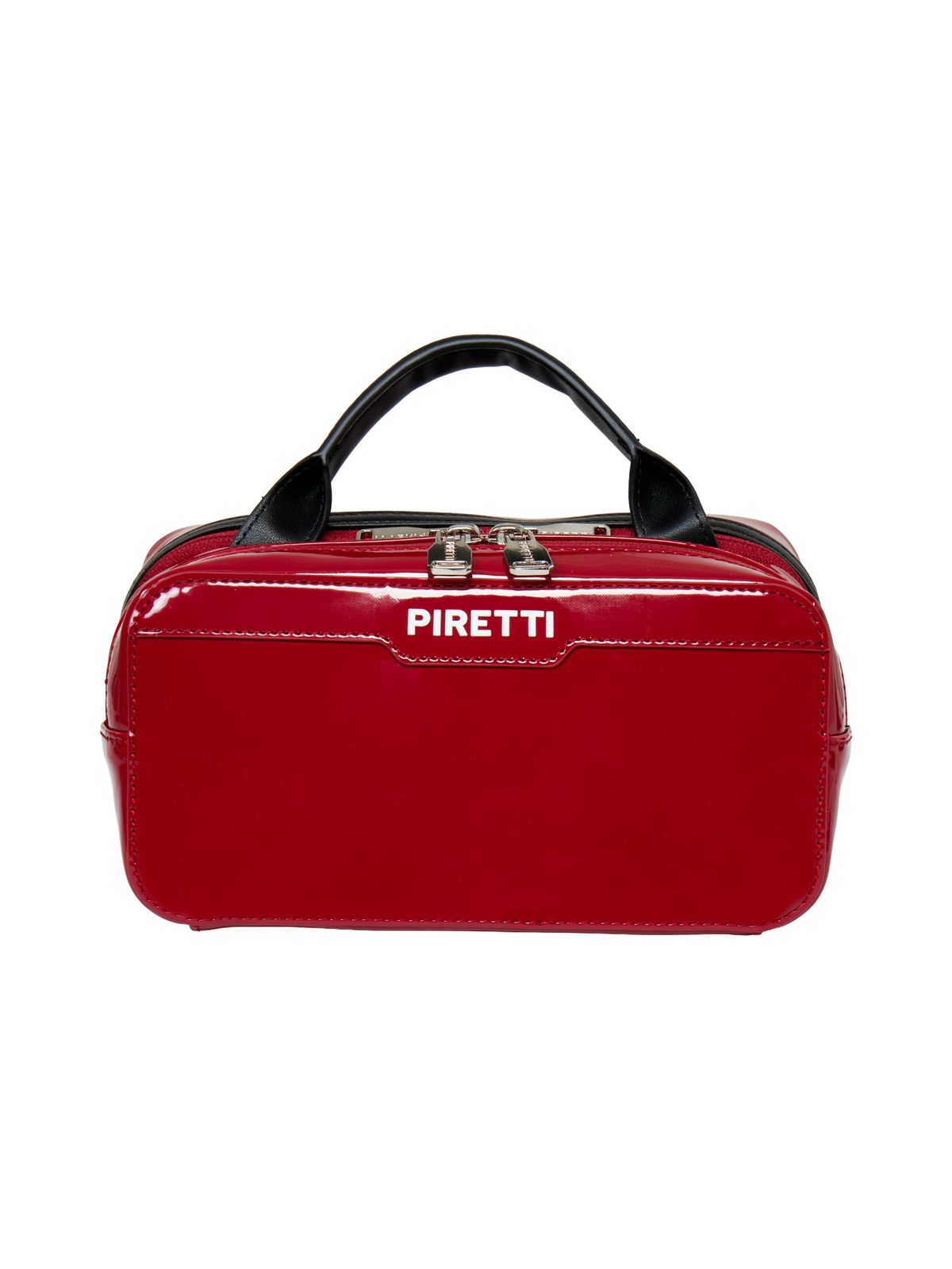 피레티(PIRETTI) 시그니처 뉴우먼 파우치백_Red
