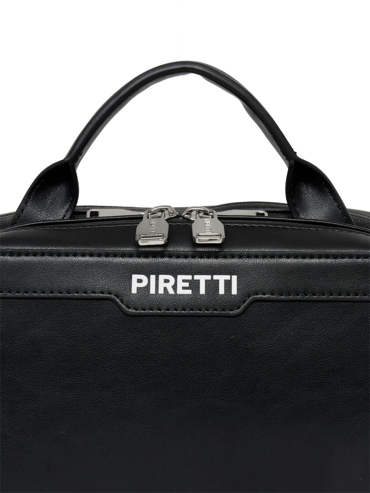 피레티(PIRETTI) 시그니처 뉴우먼 파우치백_Black