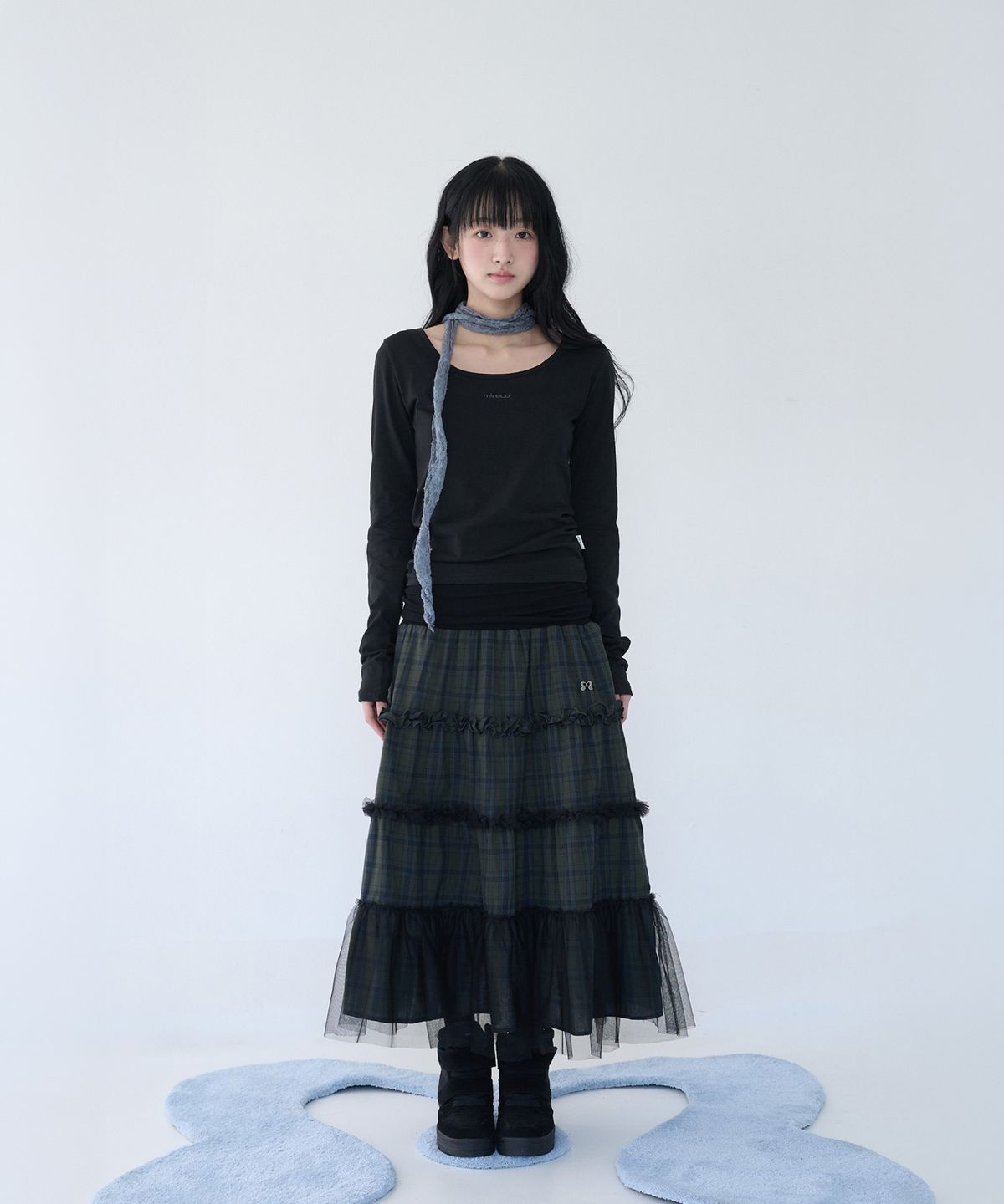 미레코(MIRECO) BASIC LOGO T BLACK