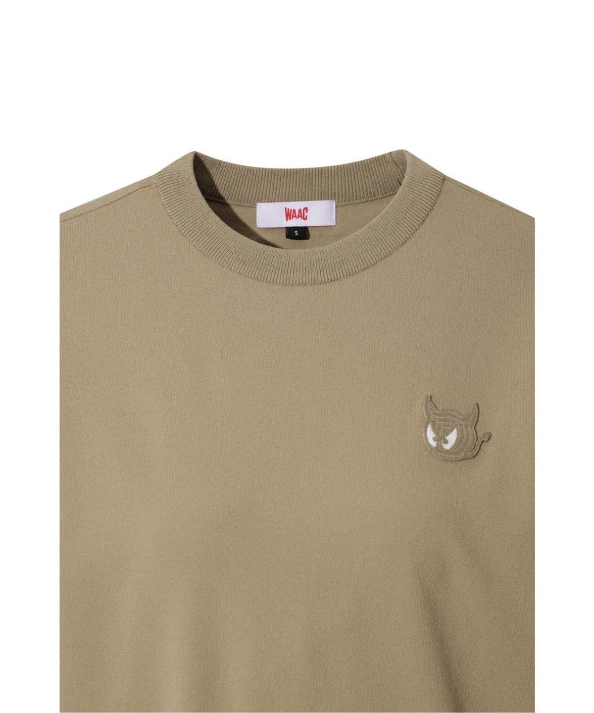 왁(WAAC) Women WTO Color Block Sweater WWWAS26130BED