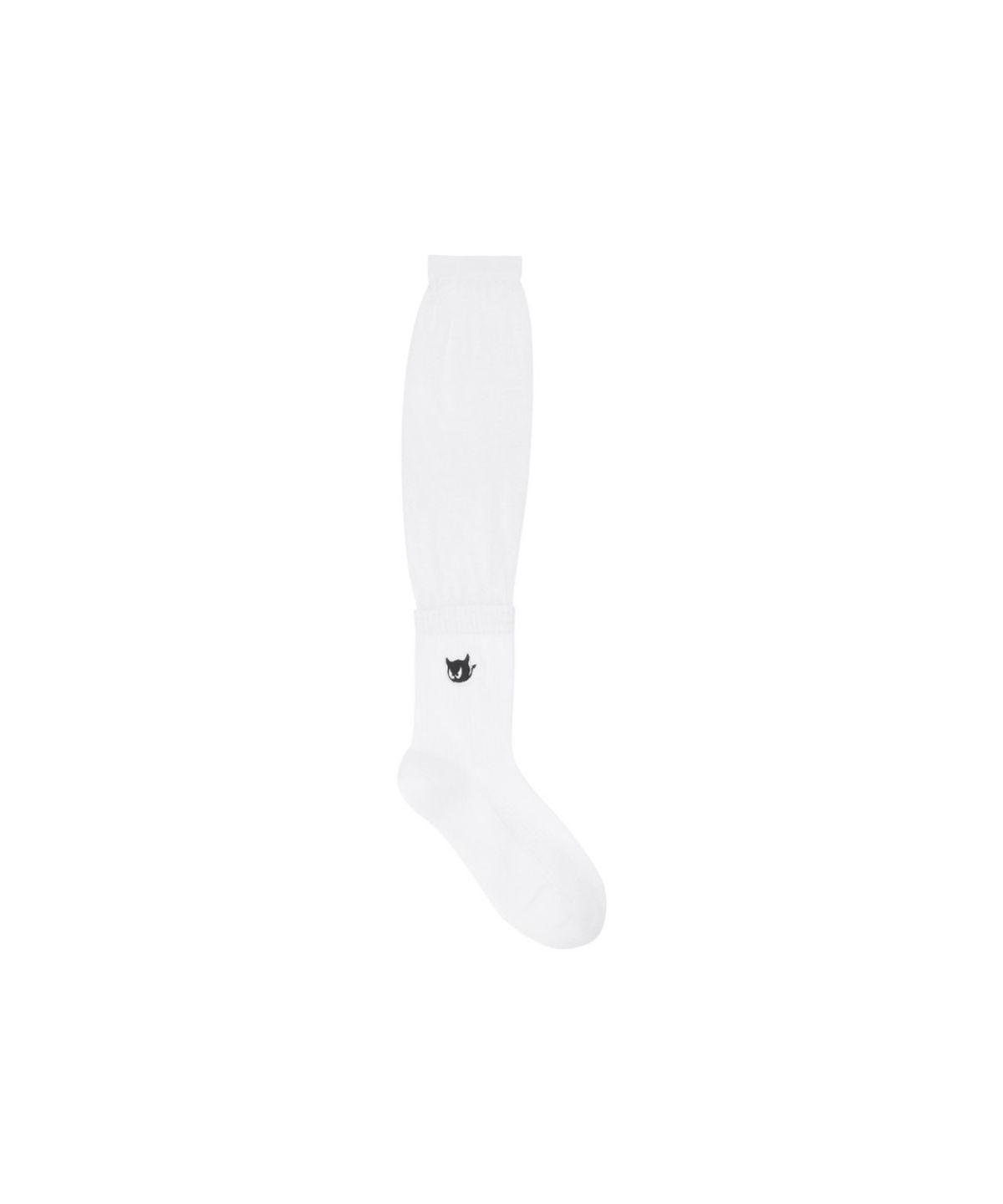 왁(WAAC) Women See-through Socks WGLCX26214WHX