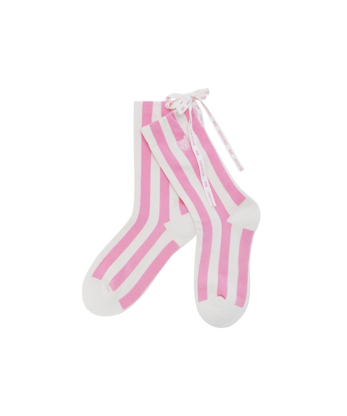 왁(WAAC) Women Ribbon Socks WGLCX26213PIX