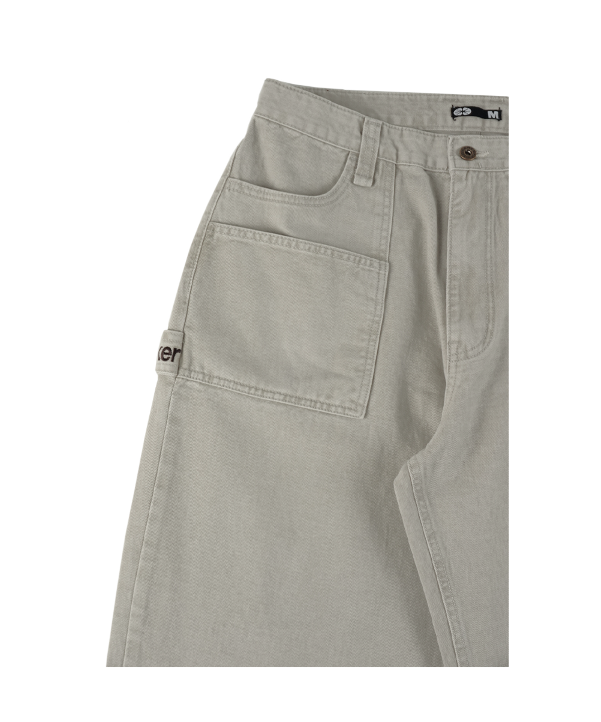 이알티알(ERTR) Hitchhiker Belt Loop Cotton Pants Beige