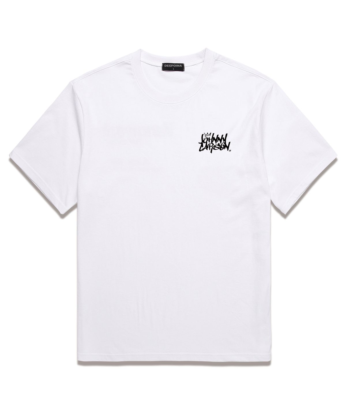 자니카슨(JOHNNY CARSON) Classic Graffiti Logo 반팔티셔츠 (JCSS102) 화이트/블랙