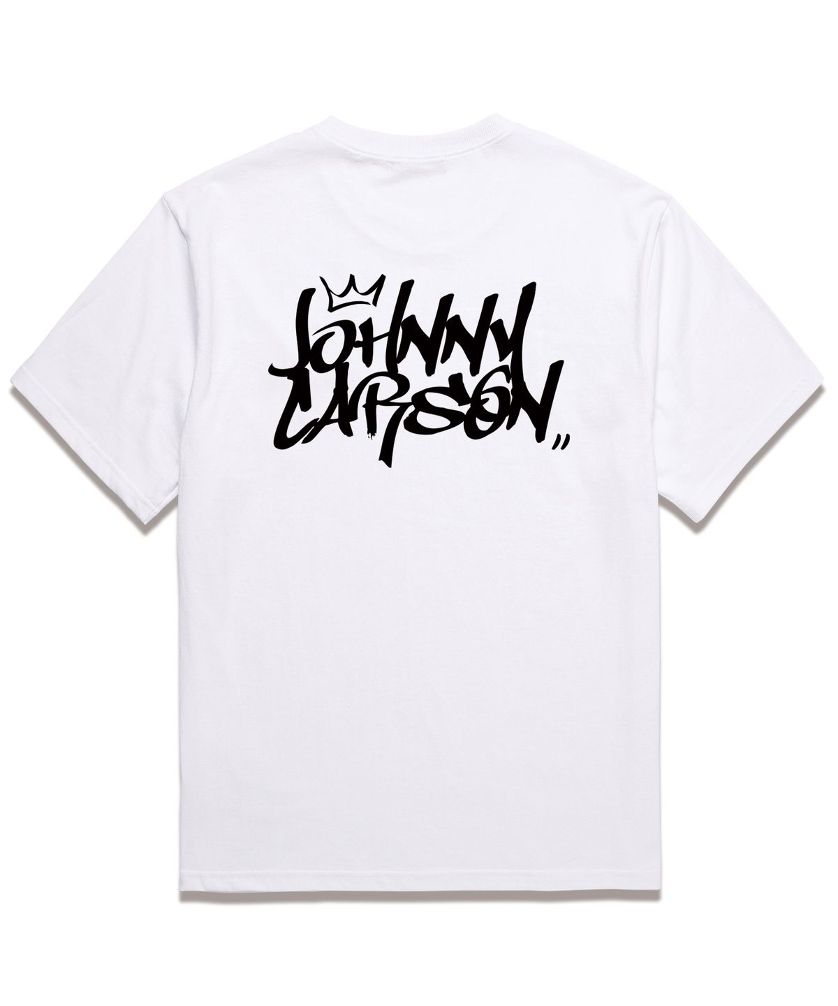 자니카슨(JOHNNY CARSON) Classic Graffiti Logo 반팔티셔츠 (JCSS102) 화이트/블랙