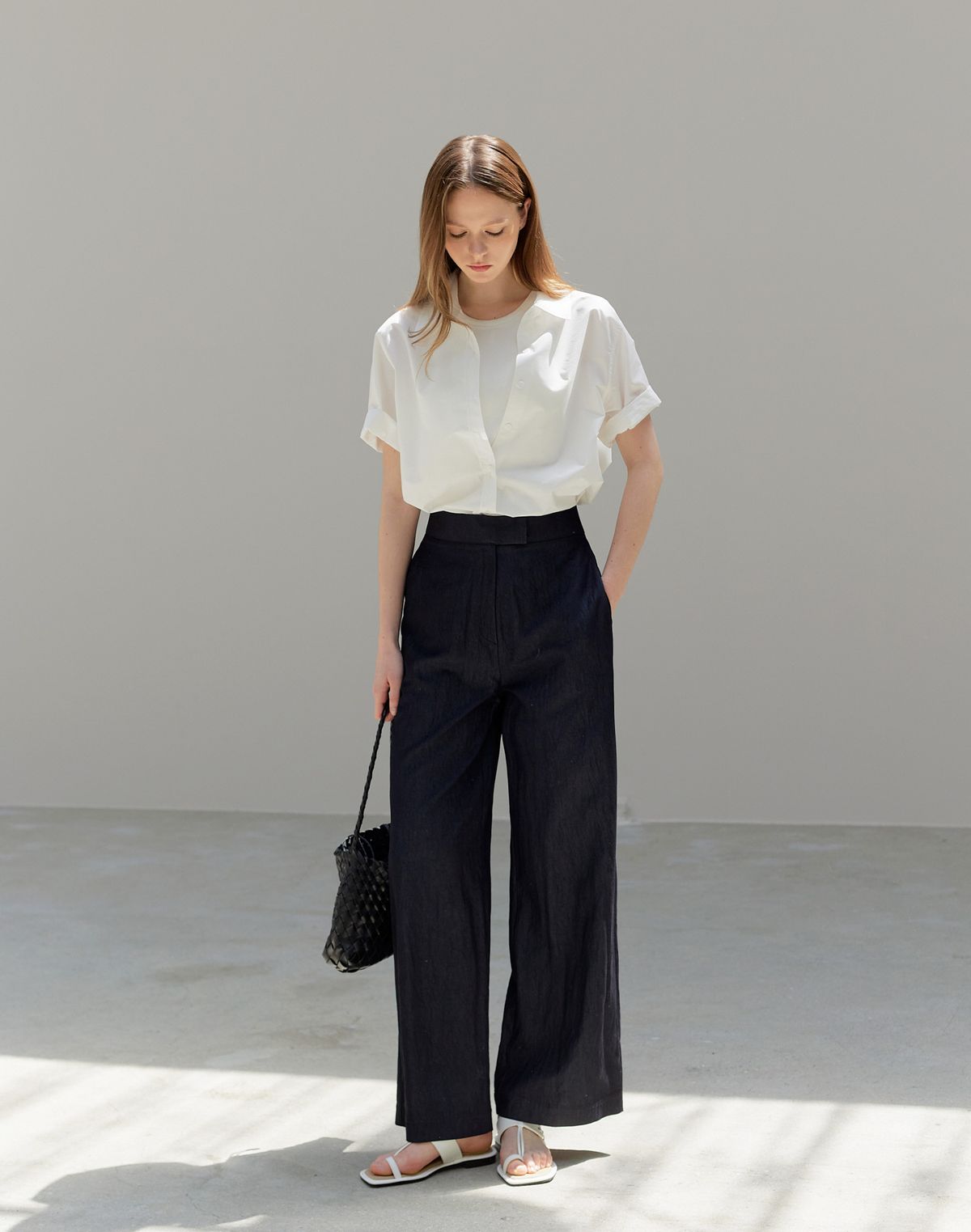 누토프(NUTOFFE) Feminine Shirt_Ivory