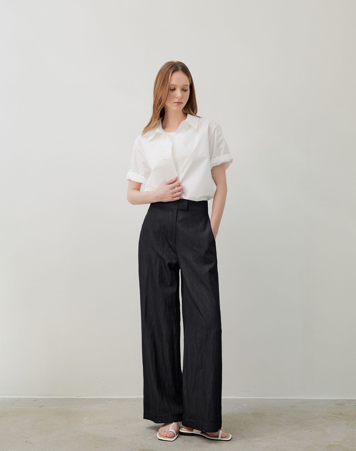 누토프(NUTOFFE) Feminine Shirt_Ivory