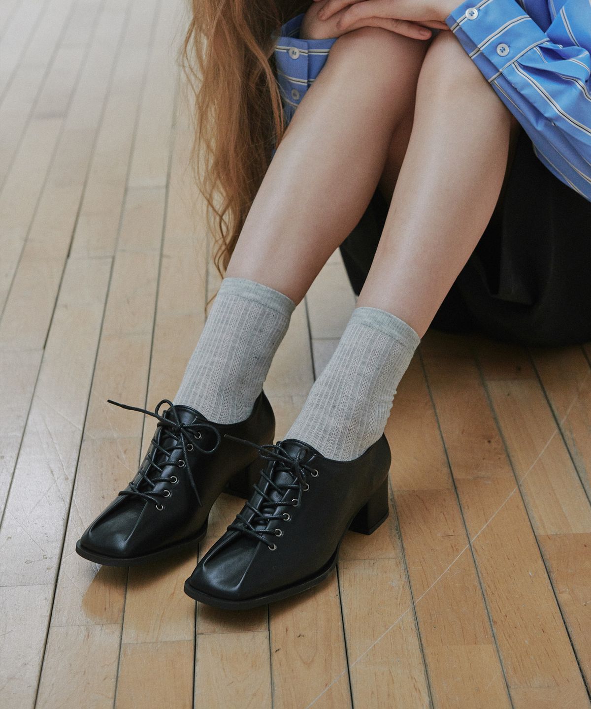 프리플라(FRI FLA) ljh7136 Modern Pinch Oxford - 2 Colors