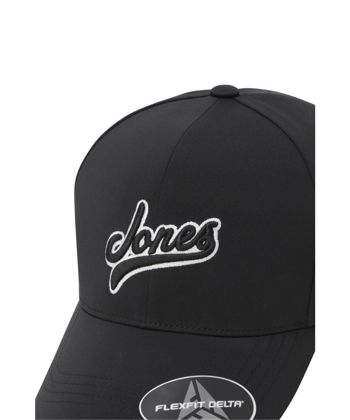 왁(WAAC) JONES Logo Cap (Flexfit Delta) WGRCX26370BKX