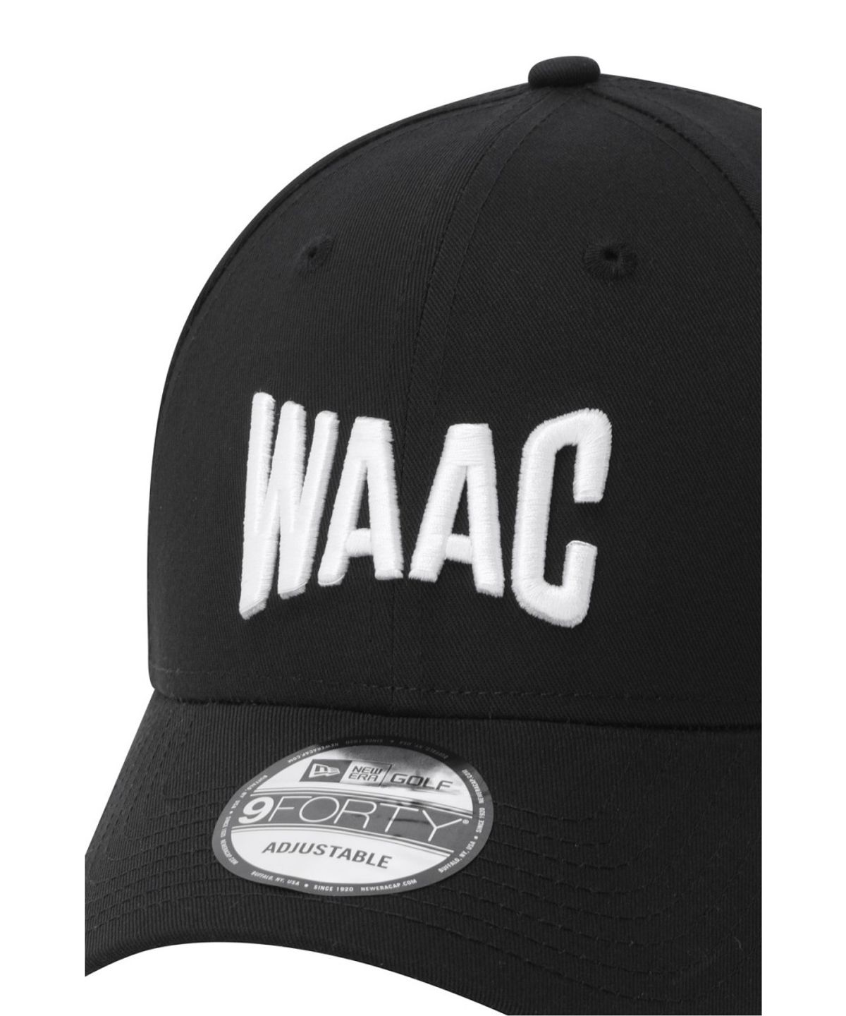 왁(WAAC) NEW ERA 940 COTTON LOGO CAP WGRCX26180BKX