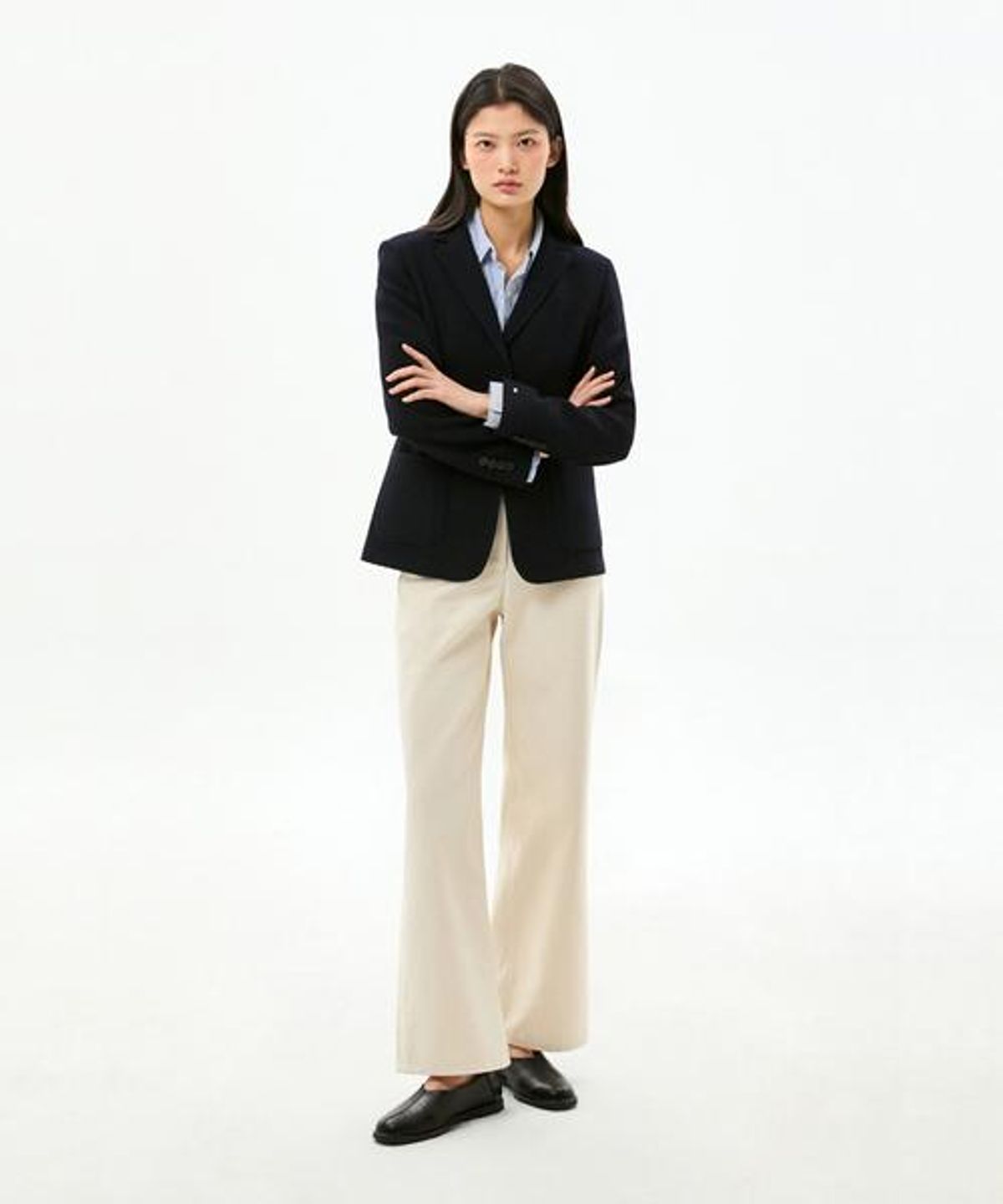 타미힐피거(TOMMY HILFIGER) 텍스처 슬림 싱글 블레이저 (T22G1WJC205WL1B60)