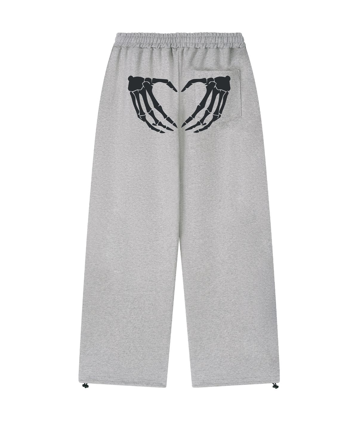 그레이버(GRAVER) [UNISEX]GRAVE HEART 트레이닝 와이드 팬츠_2color