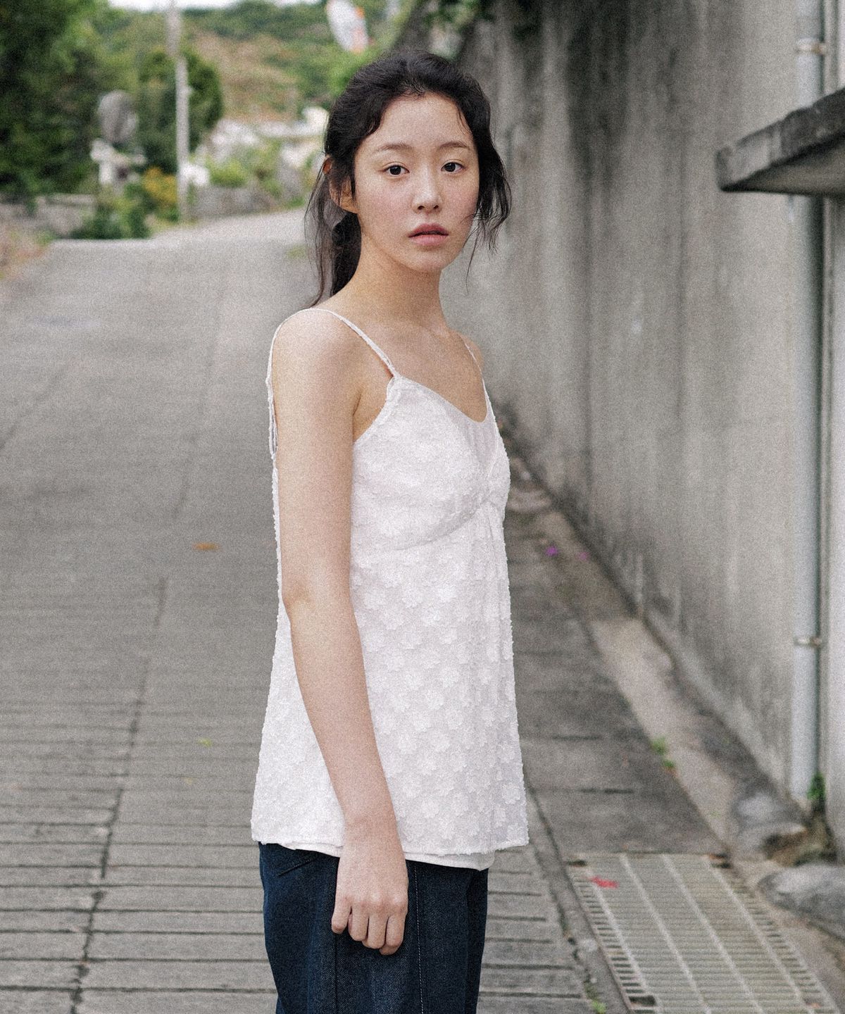 앤니즈(ANDNEEDS) Numa layered sleeveless (white)