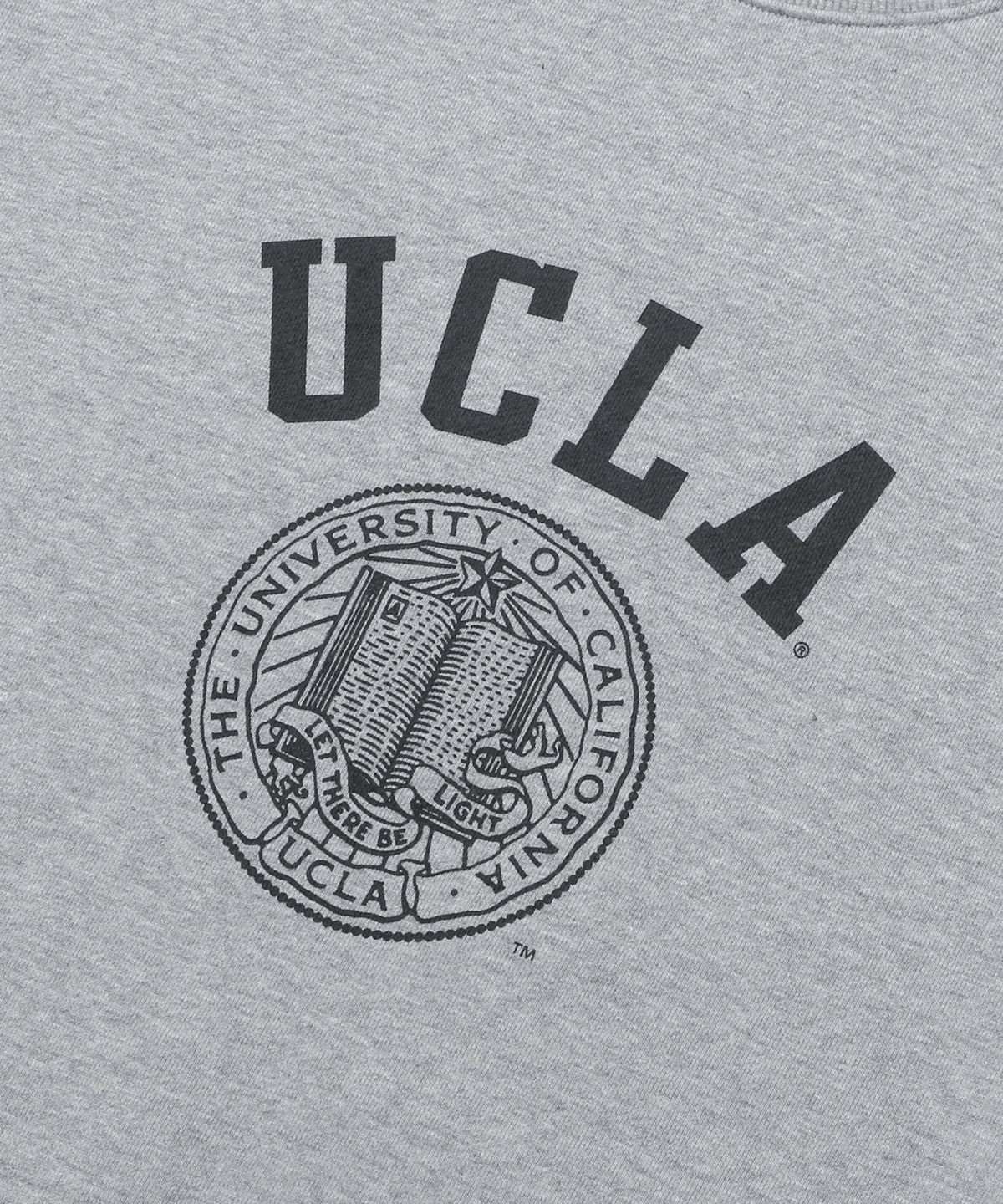 유씨엘에이(UCLA) 남녀공용 UCLA 컬리지 심볼 맨투맨[M-GREY](UC2LT21)