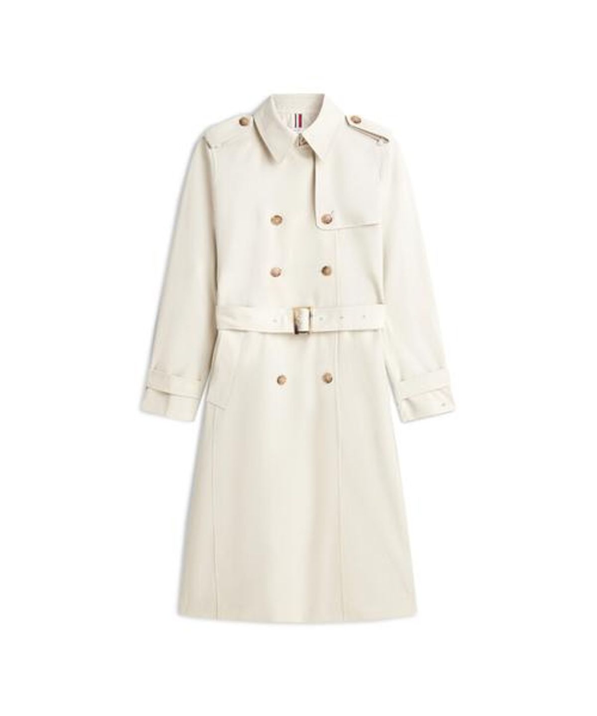 타미힐피거(TOMMY HILFIGER) 클래식 더블 트렌치 코트 (T22G1WCT050WT1ACU)