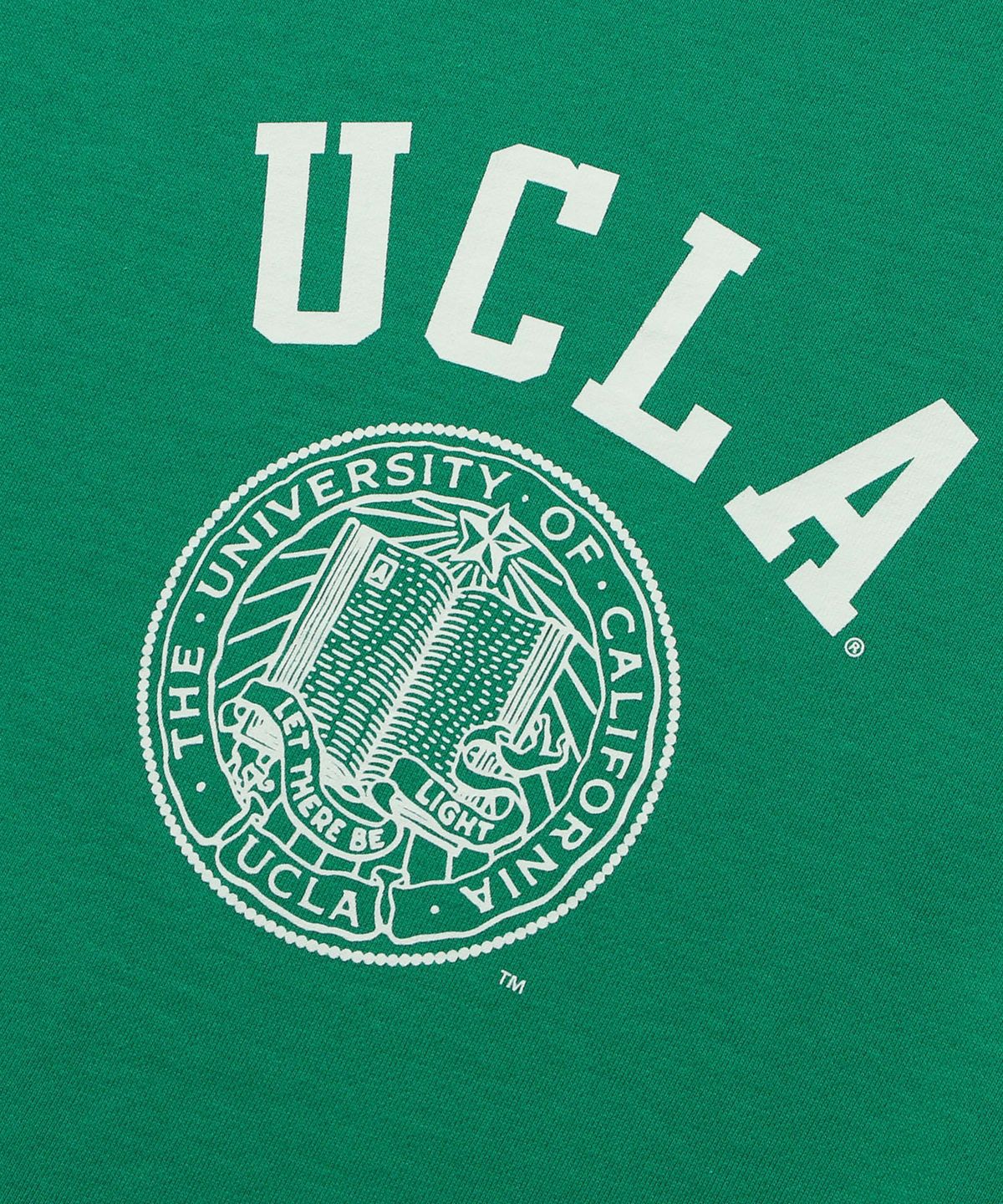 유씨엘에이(UCLA) 남녀공용 UCLA 컬리지 심볼 맨투맨[GREEN](UC2LT21)