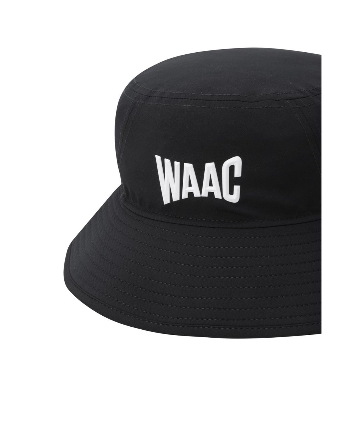 왁(WAAC) NEW ERA LOGO UNST BUCKET HAT WGRCX26183BKX