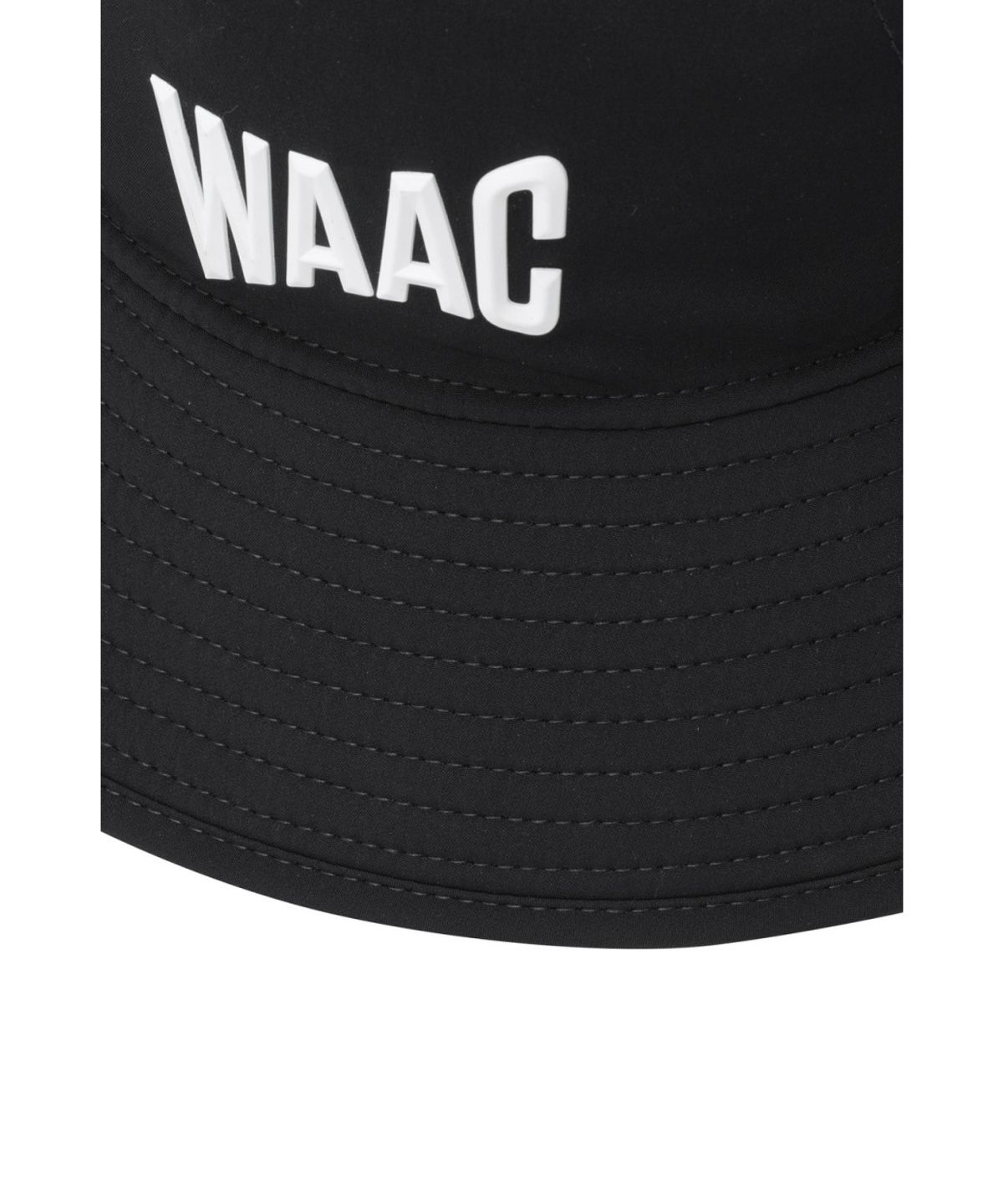 왁(WAAC) NEW ERA LOGO UNST BUCKET HAT WGRCX26183BKX