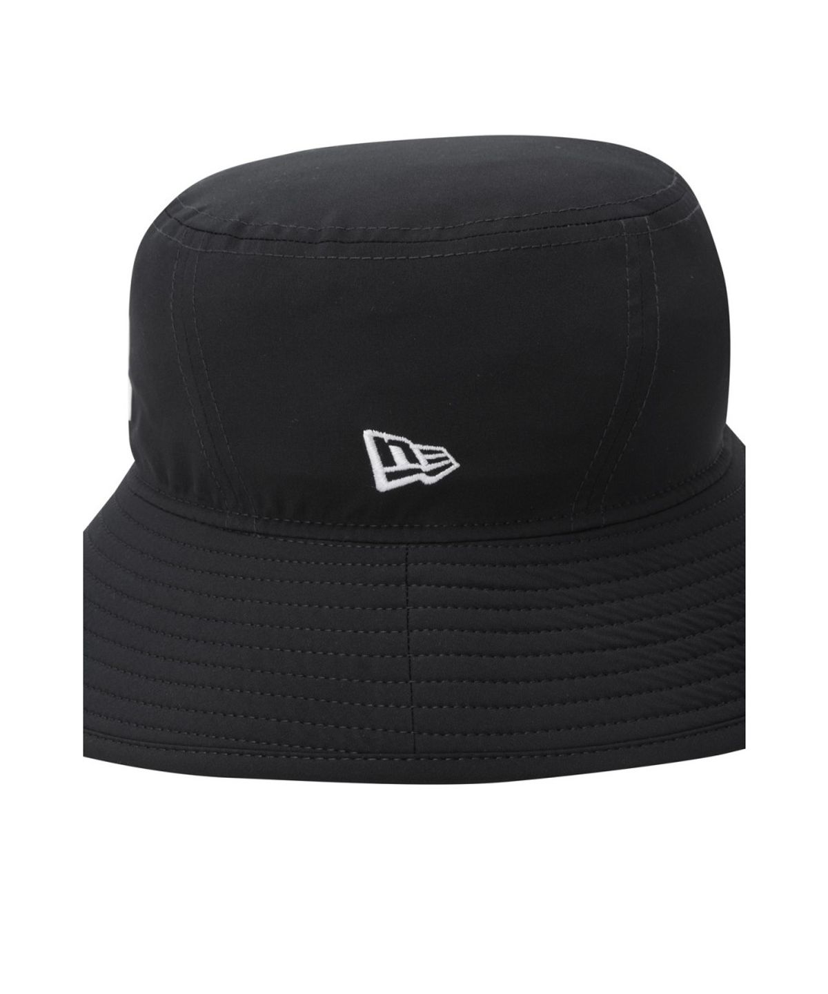 왁(WAAC) NEW ERA LOGO UNST BUCKET HAT WGRCX26183BKX