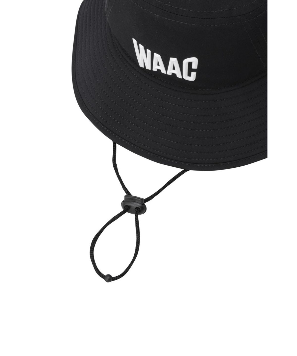 왁(WAAC) NEW ERA LOGO UNST BUCKET HAT WGRCX26183BKX