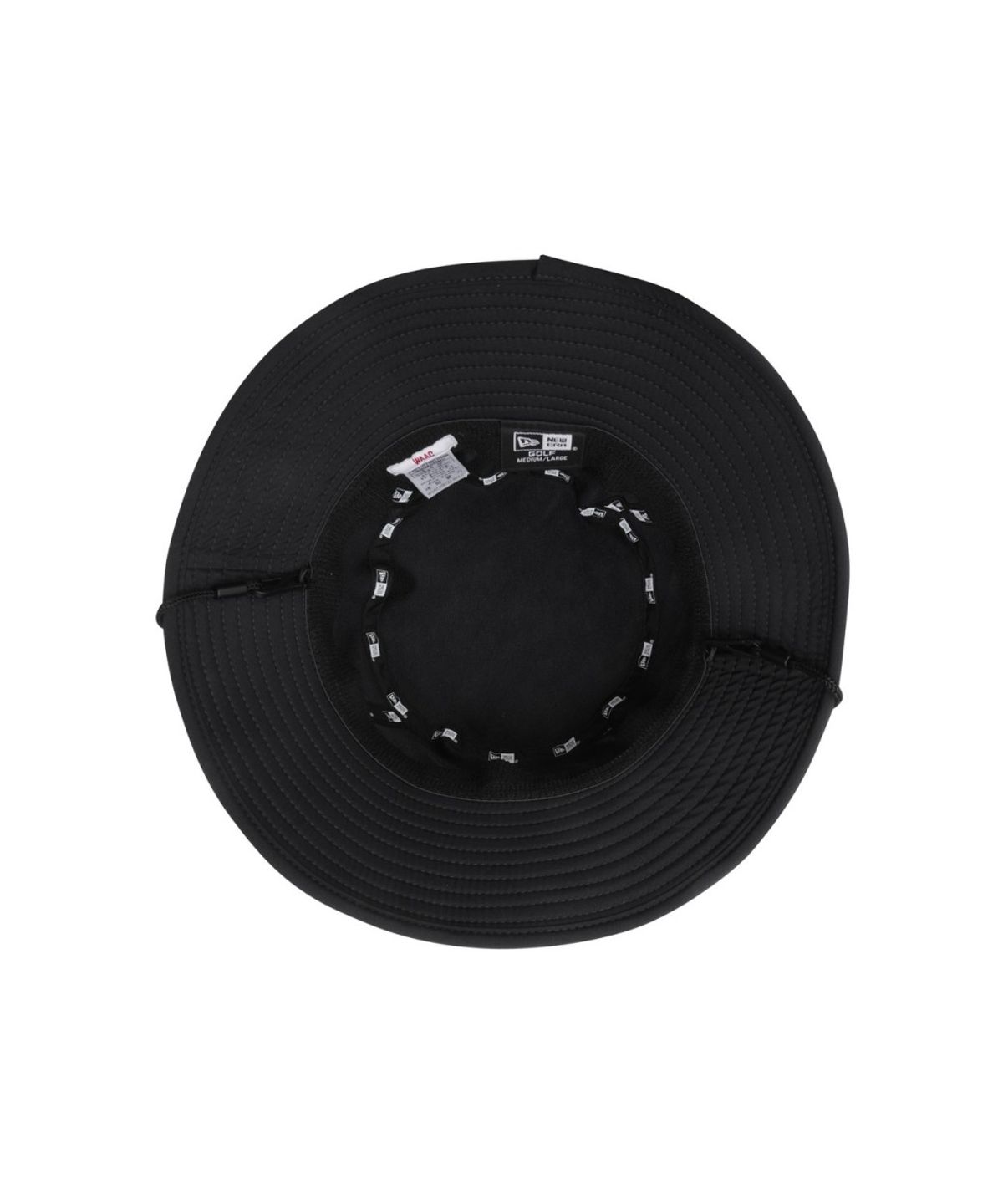 왁(WAAC) NEW ERA LOGO UNST BUCKET HAT WGRCX26183BKX