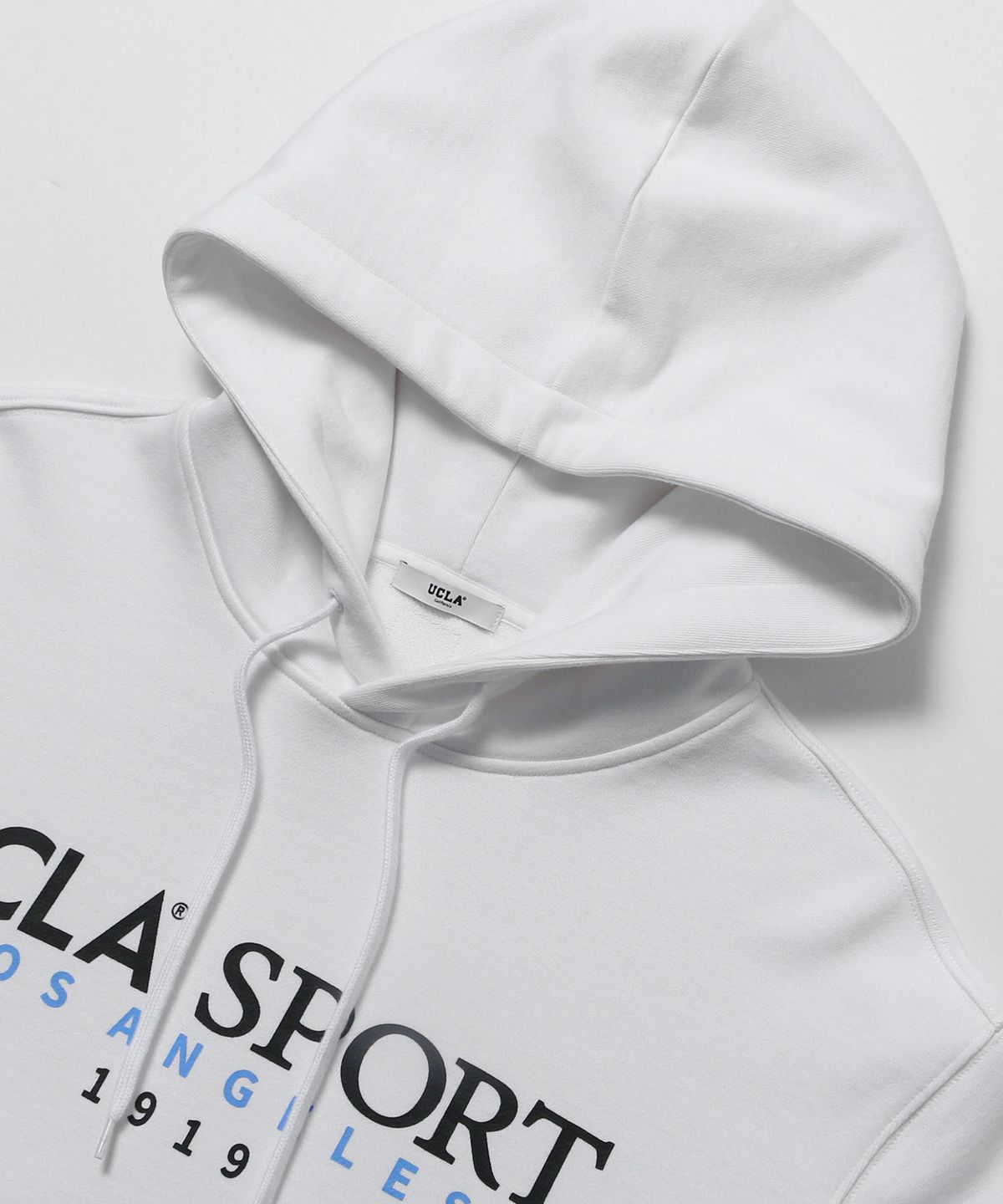 유씨엘에이(UCLA) 남녀공용 UCLA SPORT 오버핏 후드[WHITE](UC2LT41)