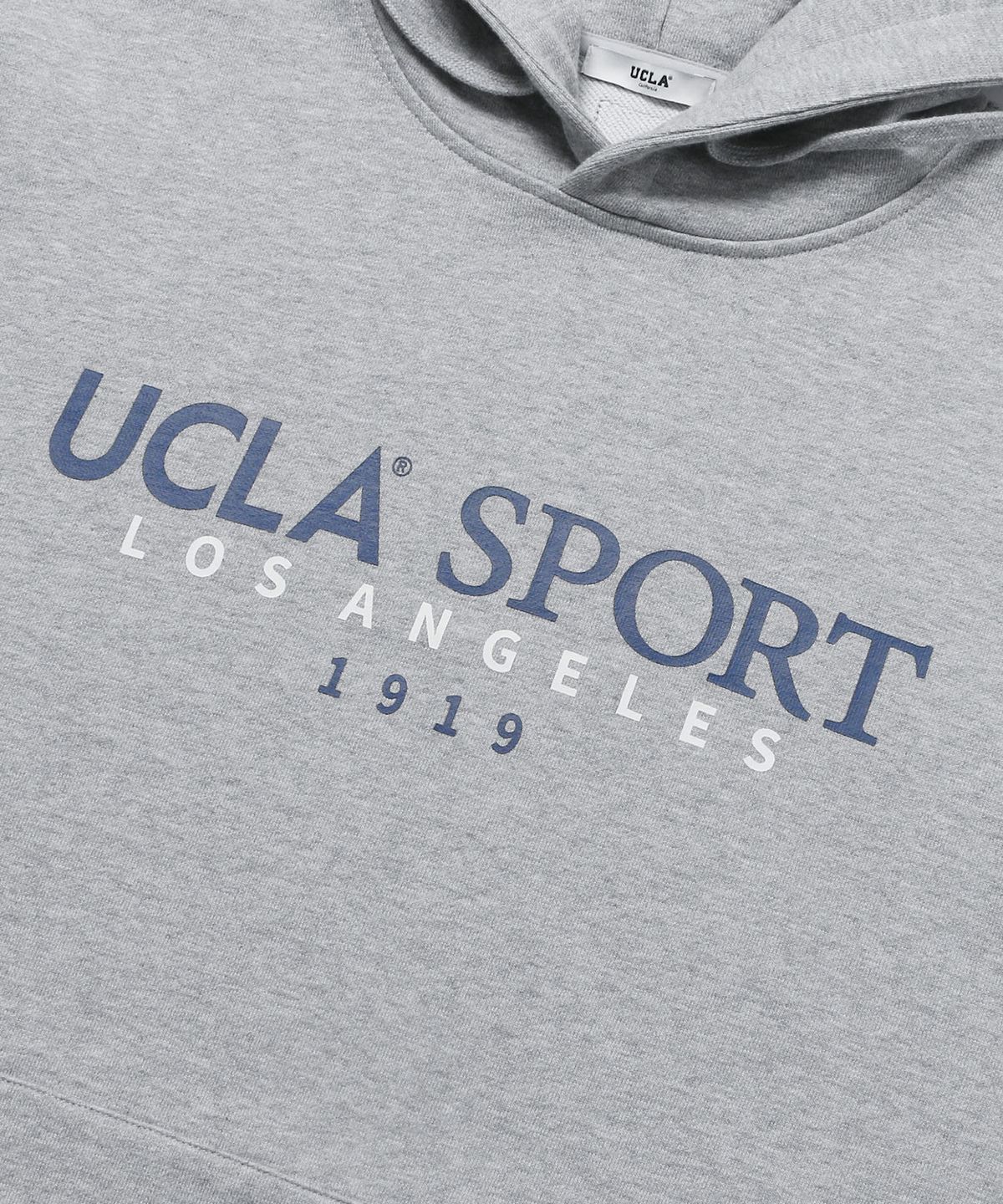 유씨엘에이(UCLA) 남녀공용 UCLA SPORT 오버핏 후드[M-GREY](UC2LT41)