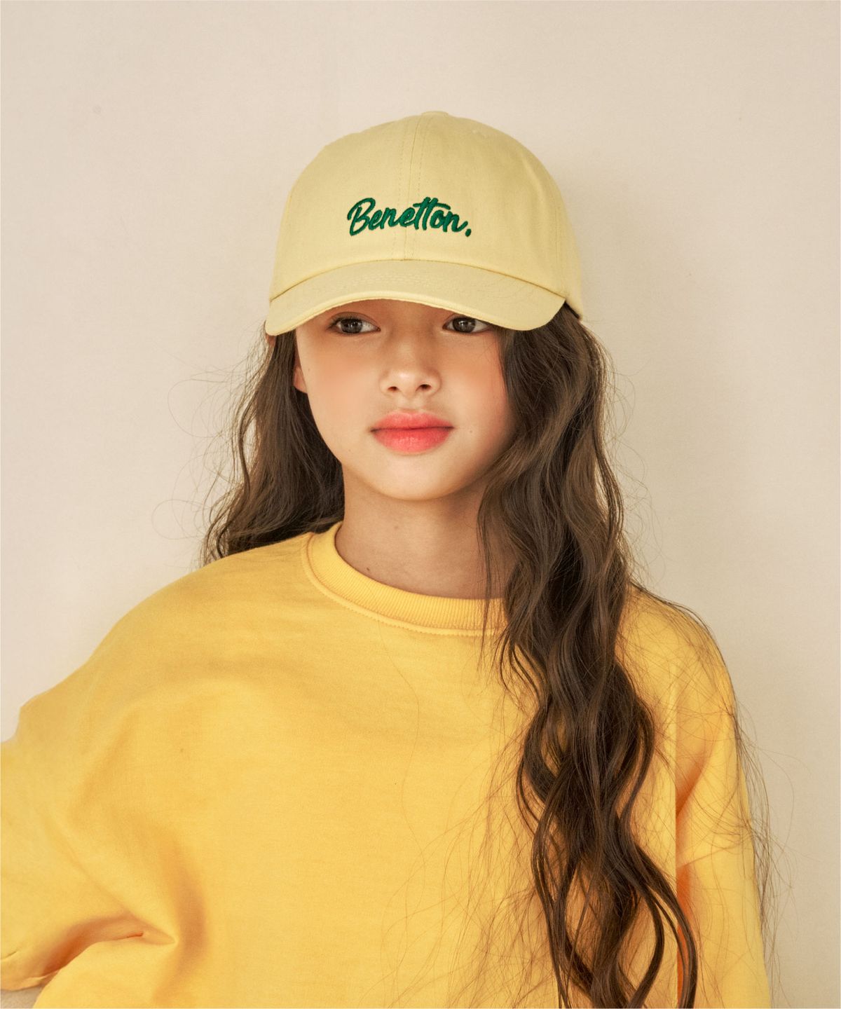 베네통키즈(BENETTONKIDS) 솔리드 볼캡 (10colors)