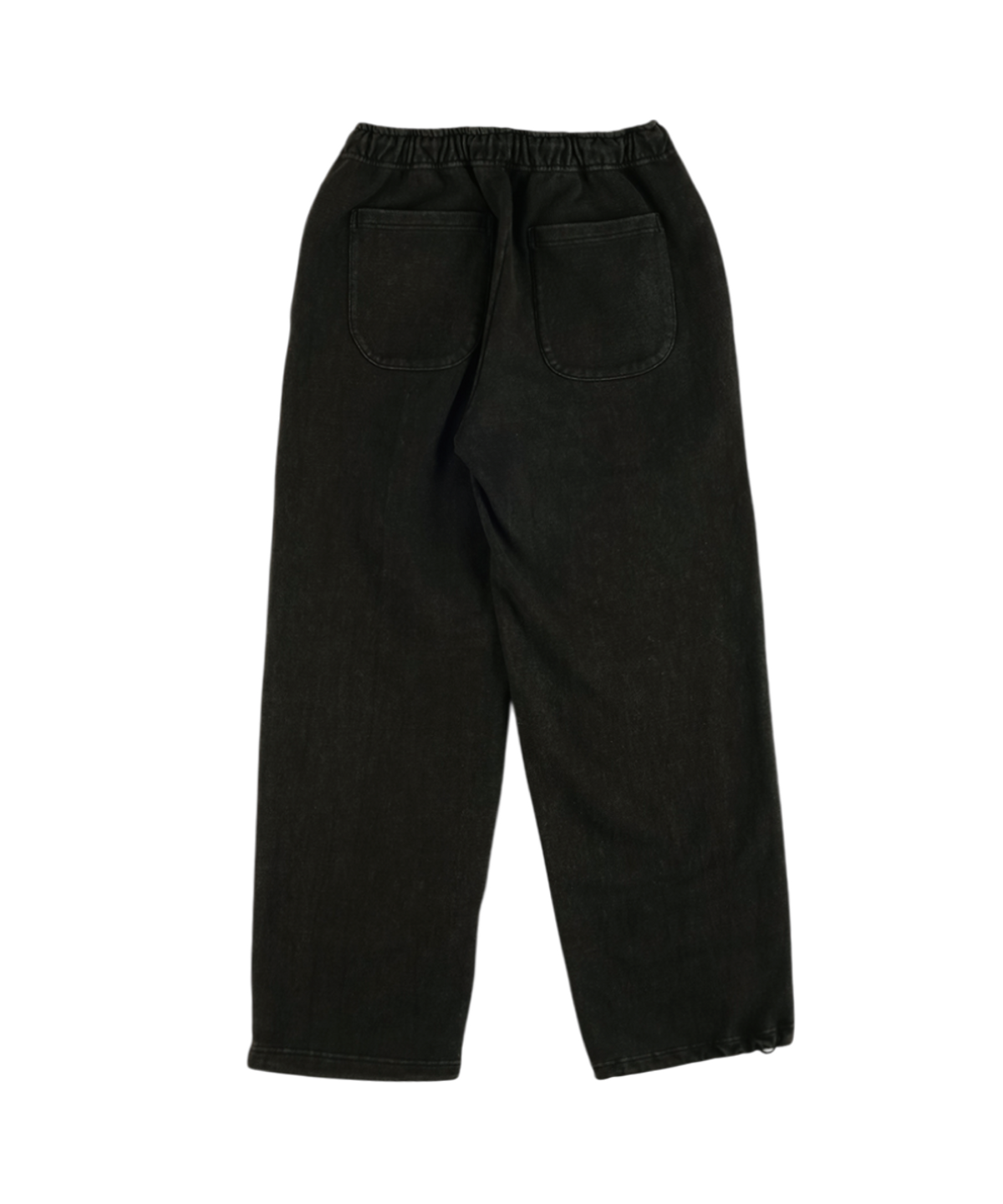 이알티알(ERTR) Double Knee Pocket Jogger Pants Black