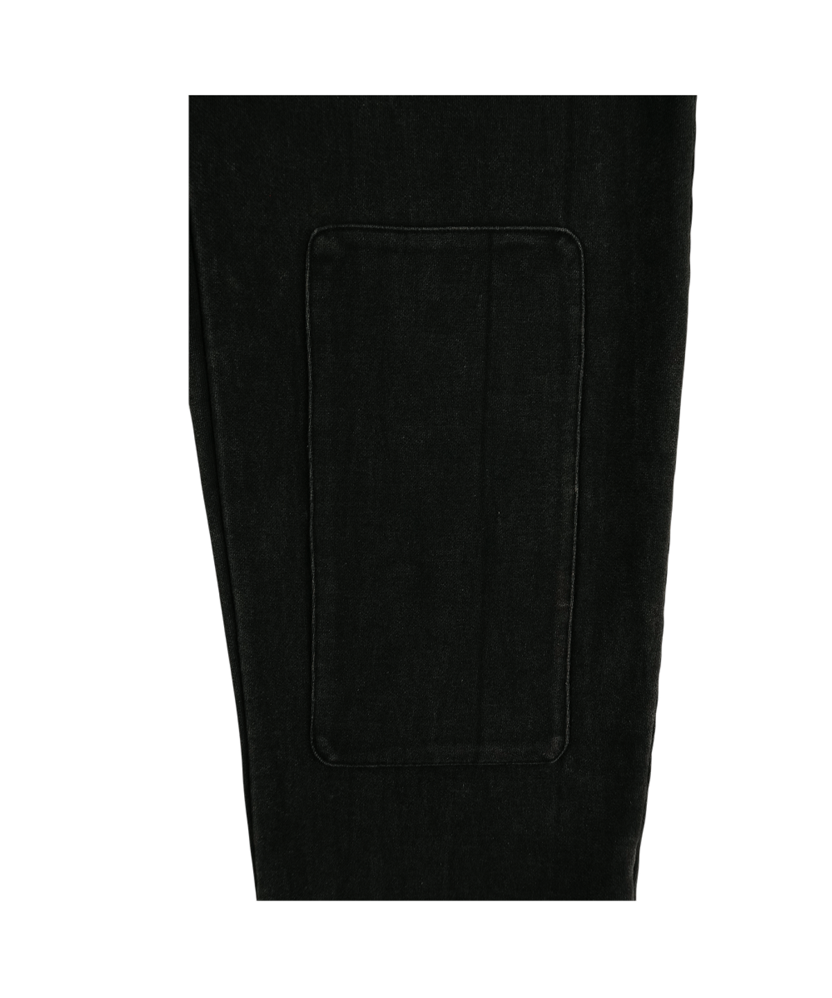 이알티알(ERTR) Double Knee Pocket Jogger Pants Black