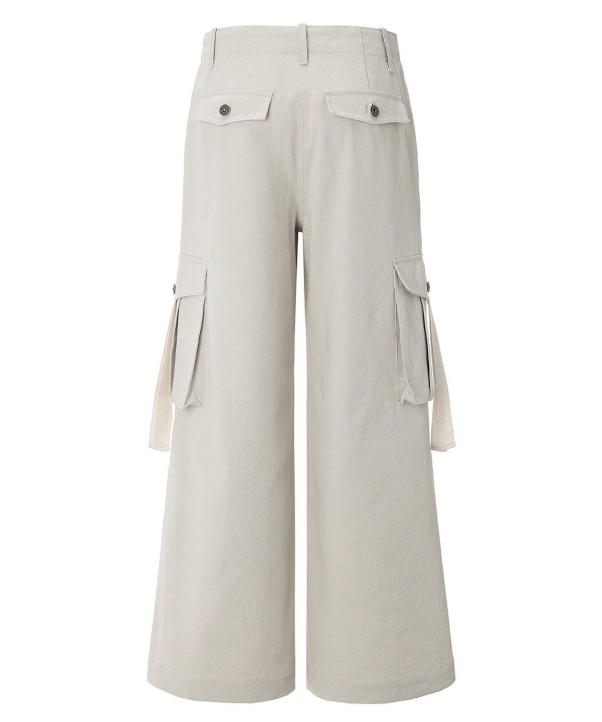 이네기(INEGI) Archive Strap Cargo Pants (ver.2) (beige)