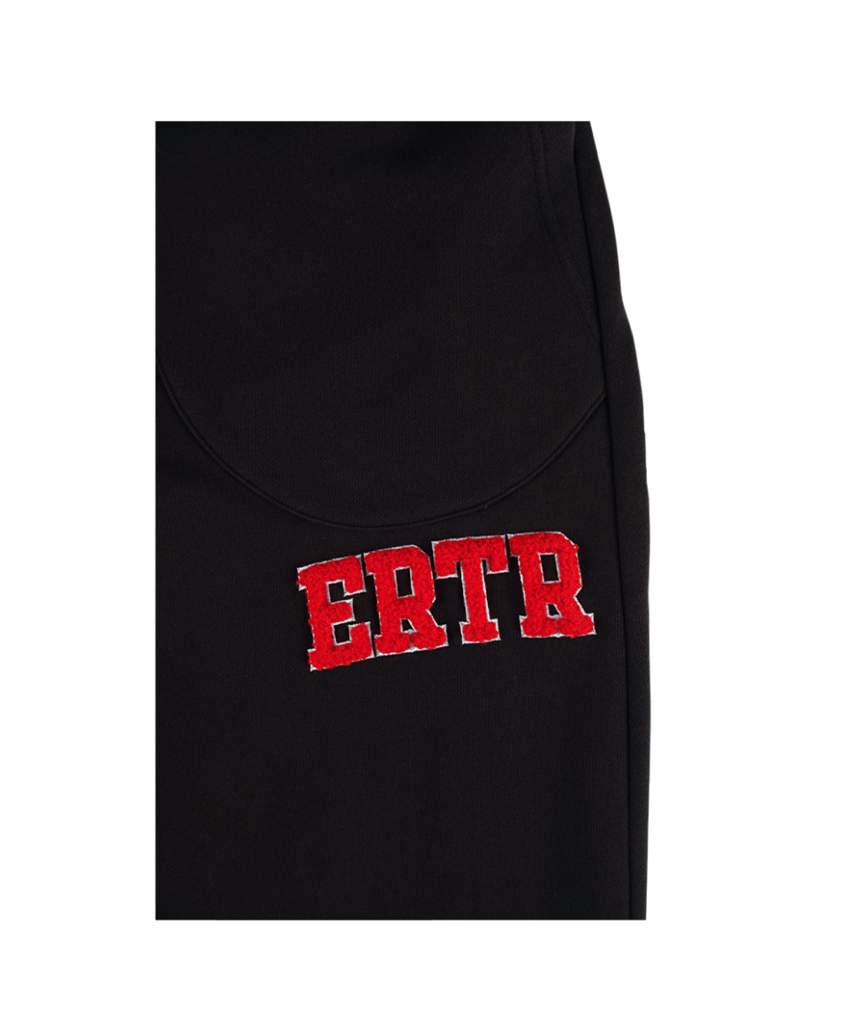 이알티알(ERTR) Thumbs Up Girl Boucle Jogger Pants Black