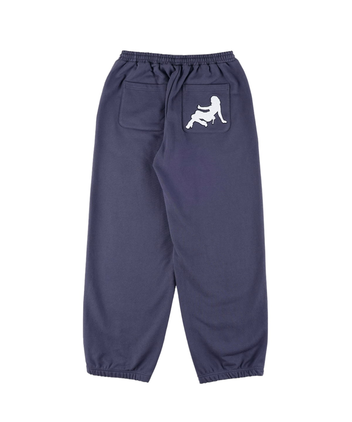 이알티알(ERTR) Thumbs Up Girl Boucle Jogger Pants Navy