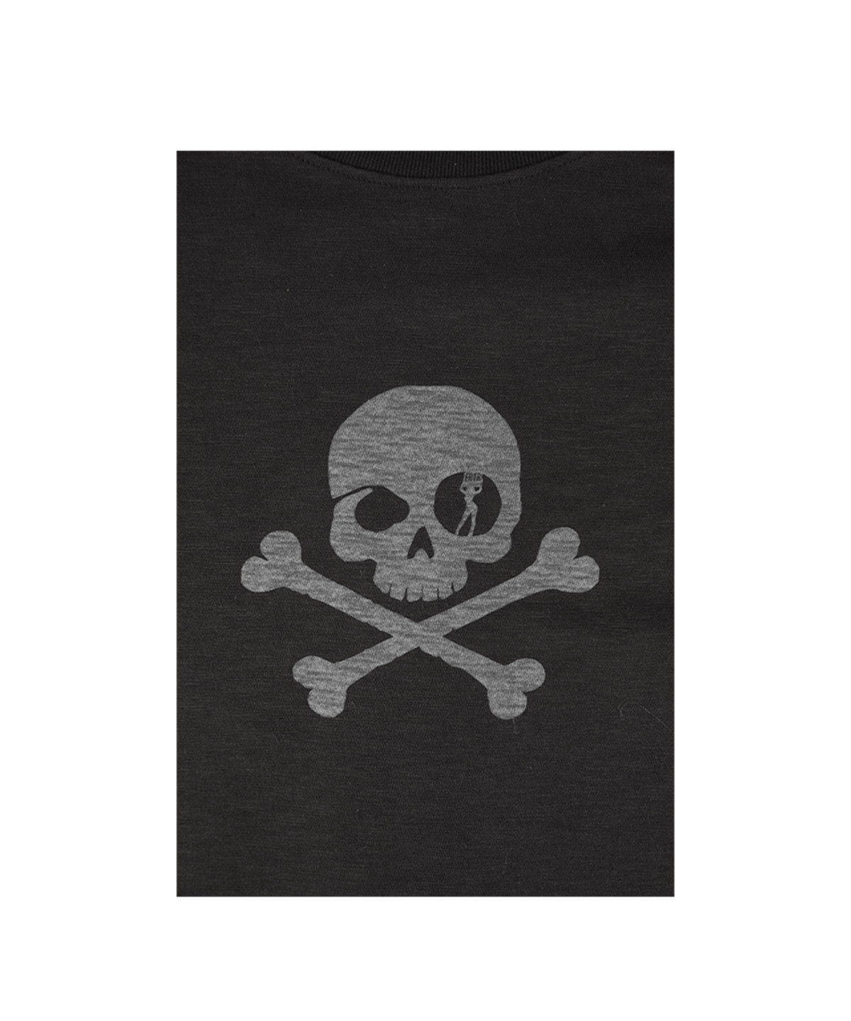 이알티알(ERTR) Skull LS T-Shirt Black