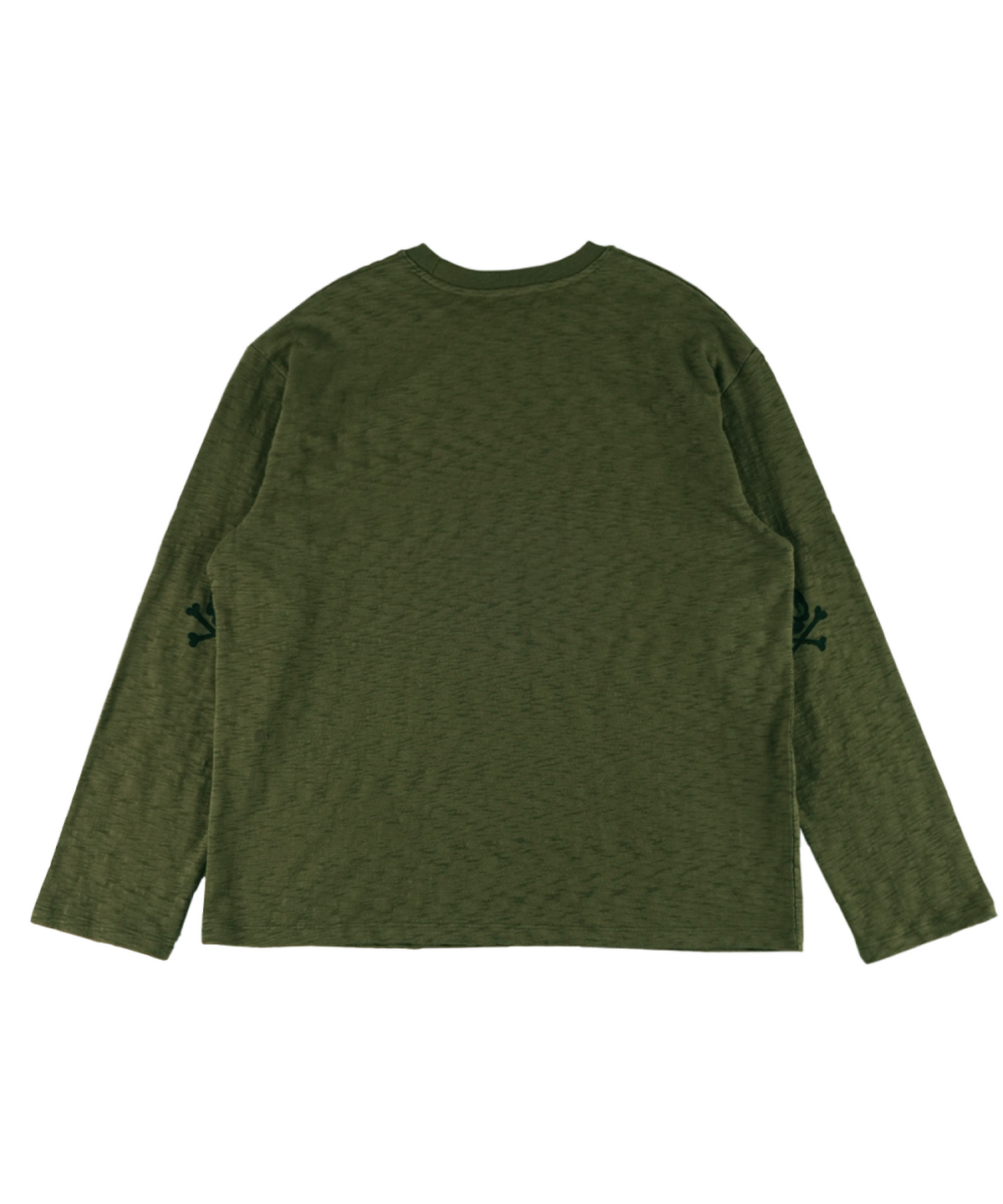 이알티알(ERTR) Skull LS T-Shirt Khaki
