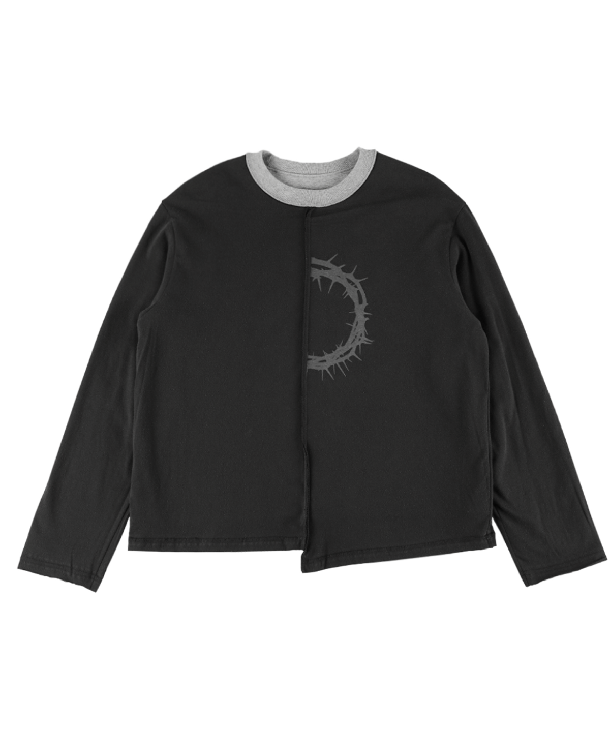 이알티알(ERTR) Reversible LS T-Shirt Black
