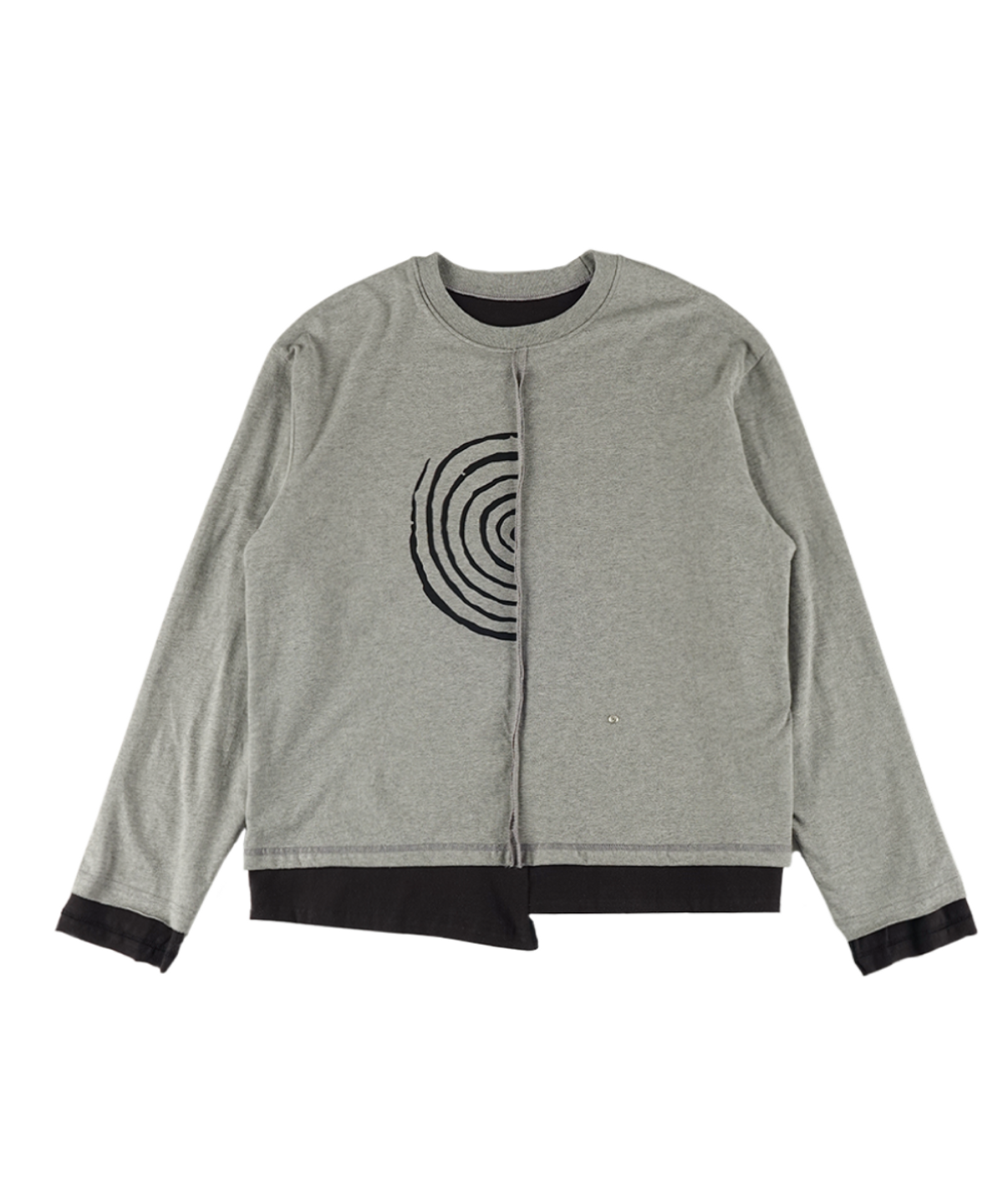 이알티알(ERTR) Reversible LS T-Shirt Black