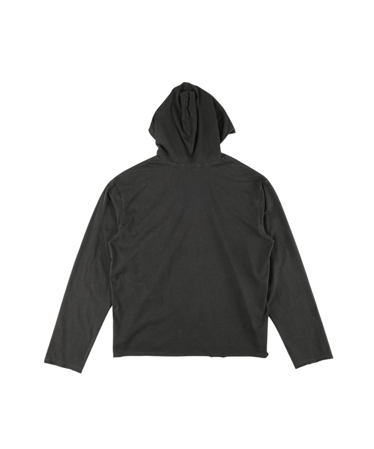 이알티알(ERTR) Pigment Pocket Hoodie Black
